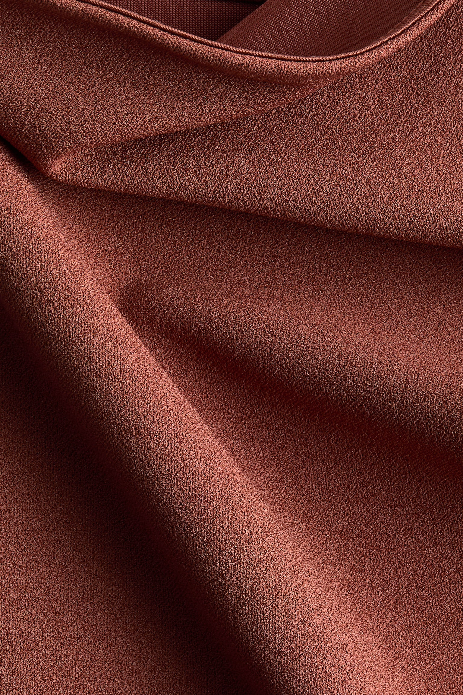 Rhinestone Strap One Shoulder Bodysuit - Dusty brown/Black/Cream - 4