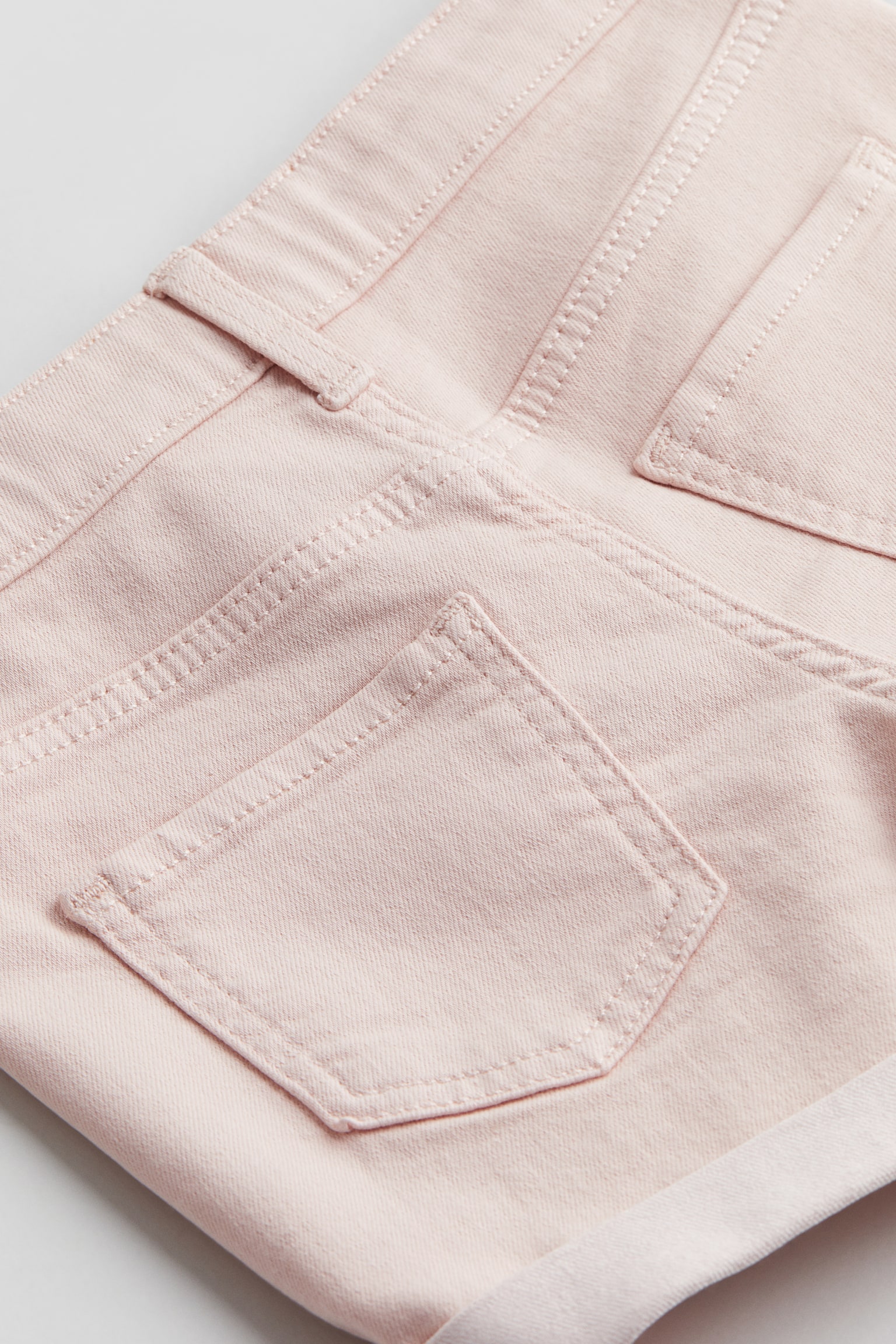 Superstretch Denim Shorts - Light pink/Light denim blue/Denim blue/Dark denim blue/Light denim blue - 5