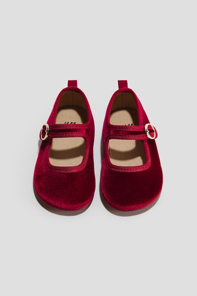 Merceditas barefoot - Rojo/Marrón oscuro - 1