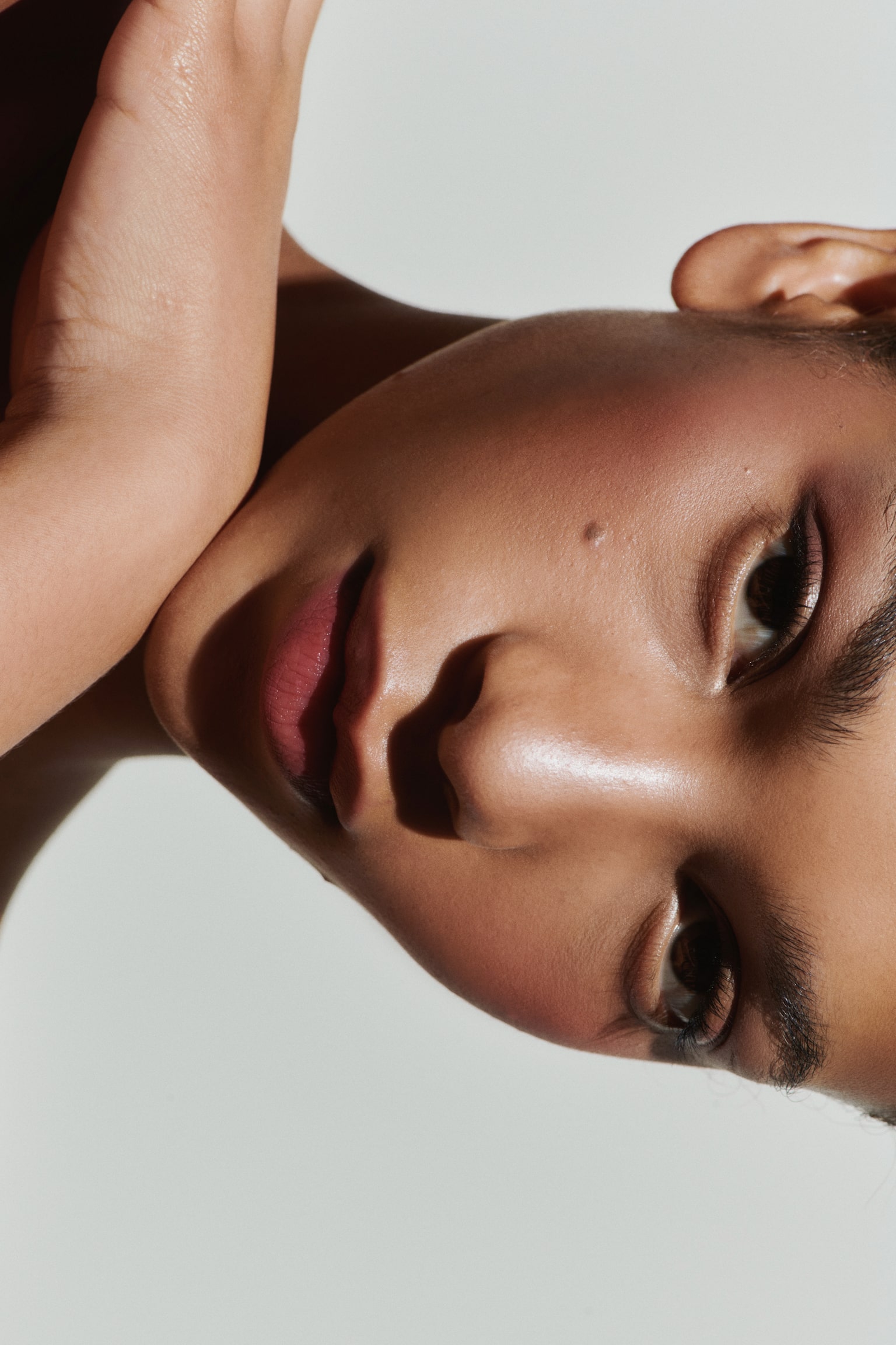 Sunlit Glow Trio palette - Brown/Light beige/Pink - 2