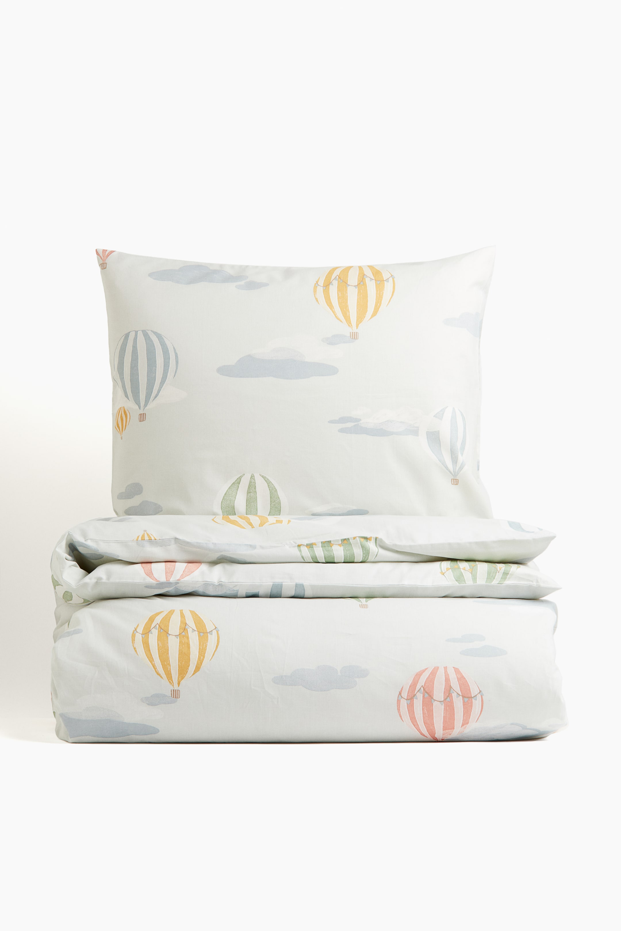 Patterned Cotton Duvet Cover Set