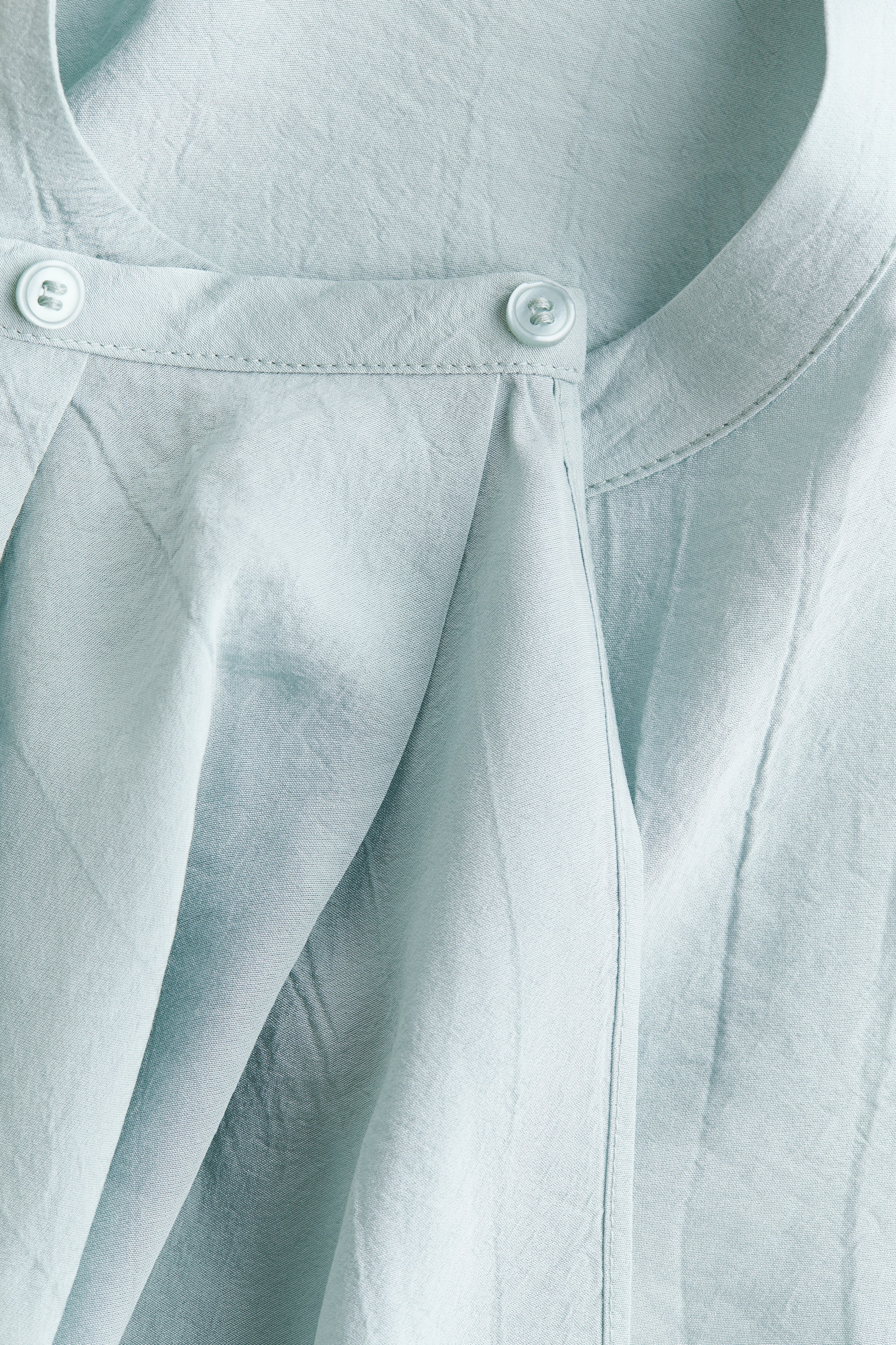 Scarf-Detail Shirt