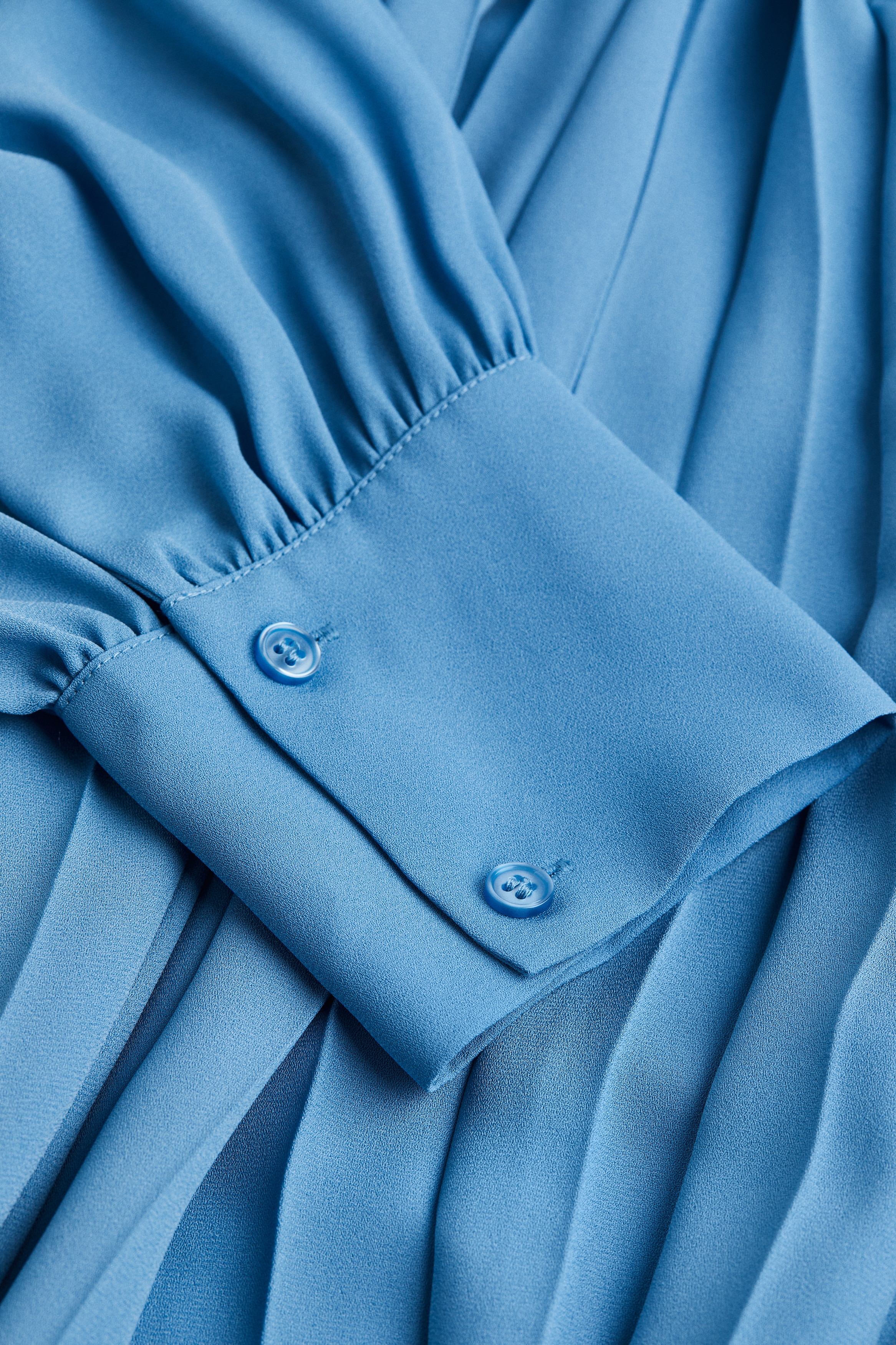 h&m pleated tie belt dress Pleated tie-belt dress
