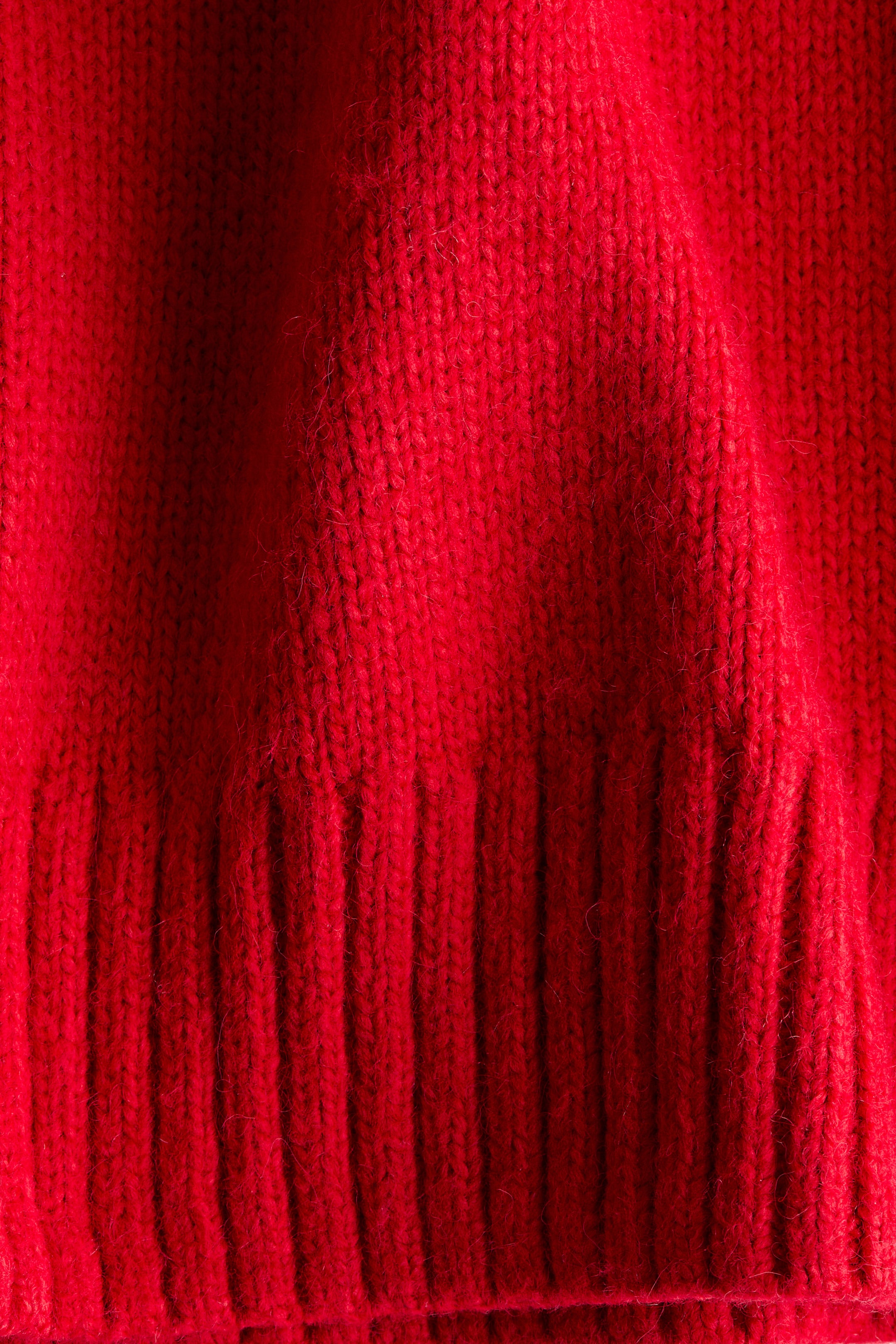 Agrandir l'image: Pull en maille jacquard - Rouge/Ski Club - FEMME | H&M BE 4