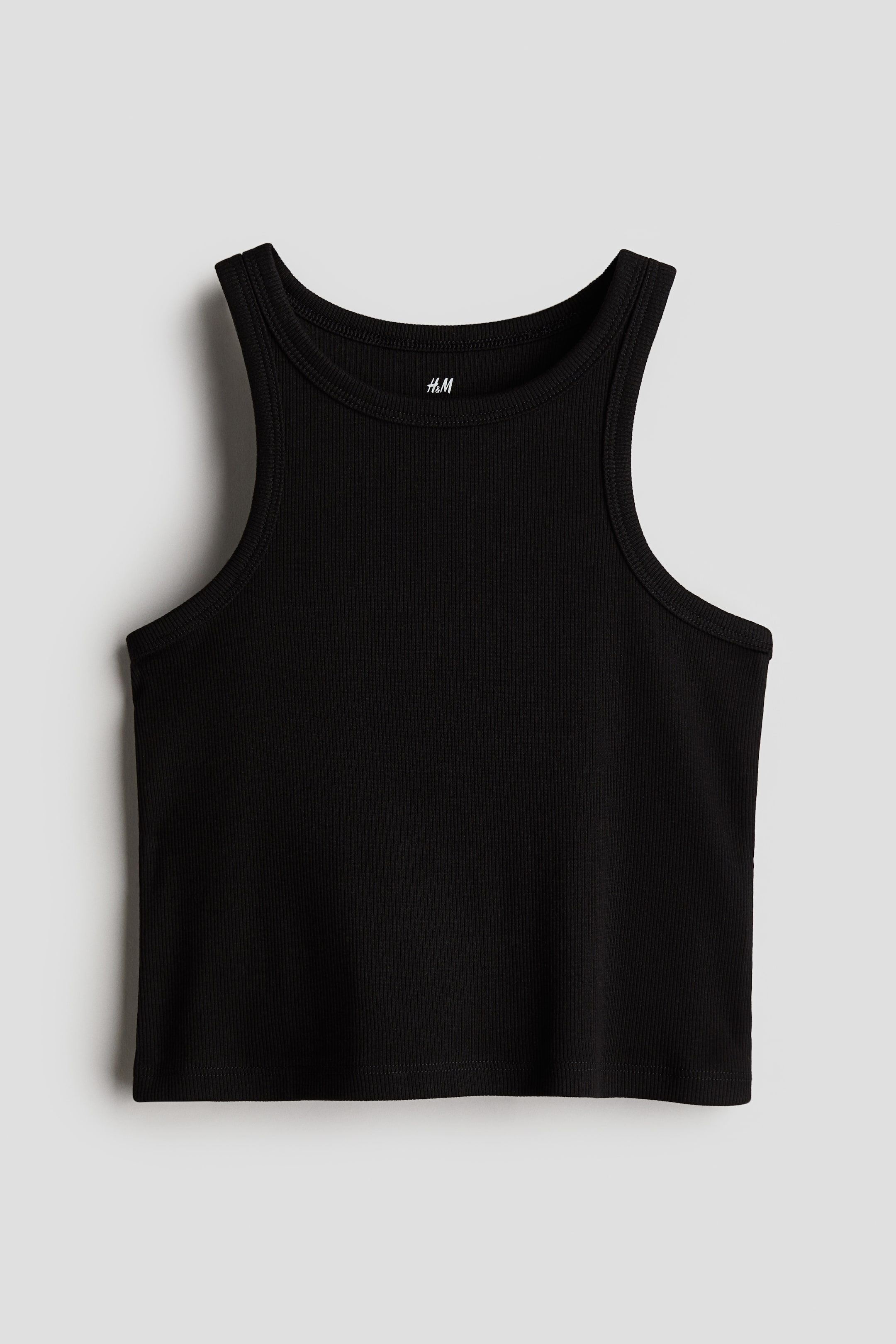 Ribbed Cotton Tank Top