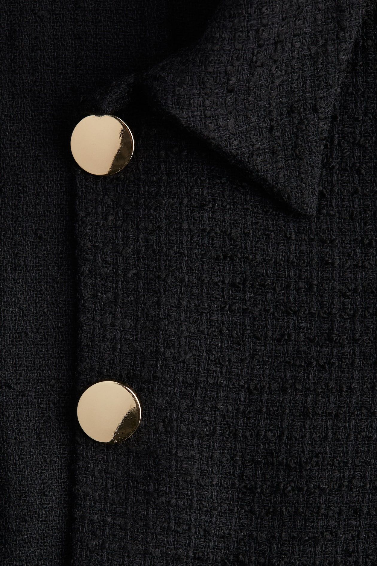 Button-Front Boucle Dress - image 2