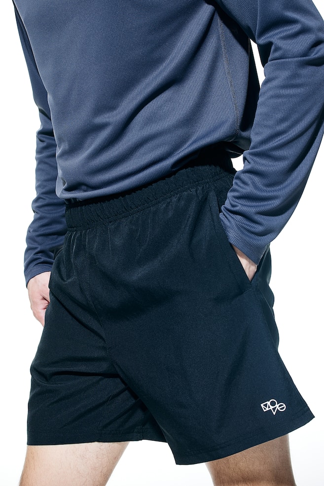 Shorts in tessuto con tasche in DryMove™ - Nero/Blu petrolio/Verde kaki scuro/Nero - 5