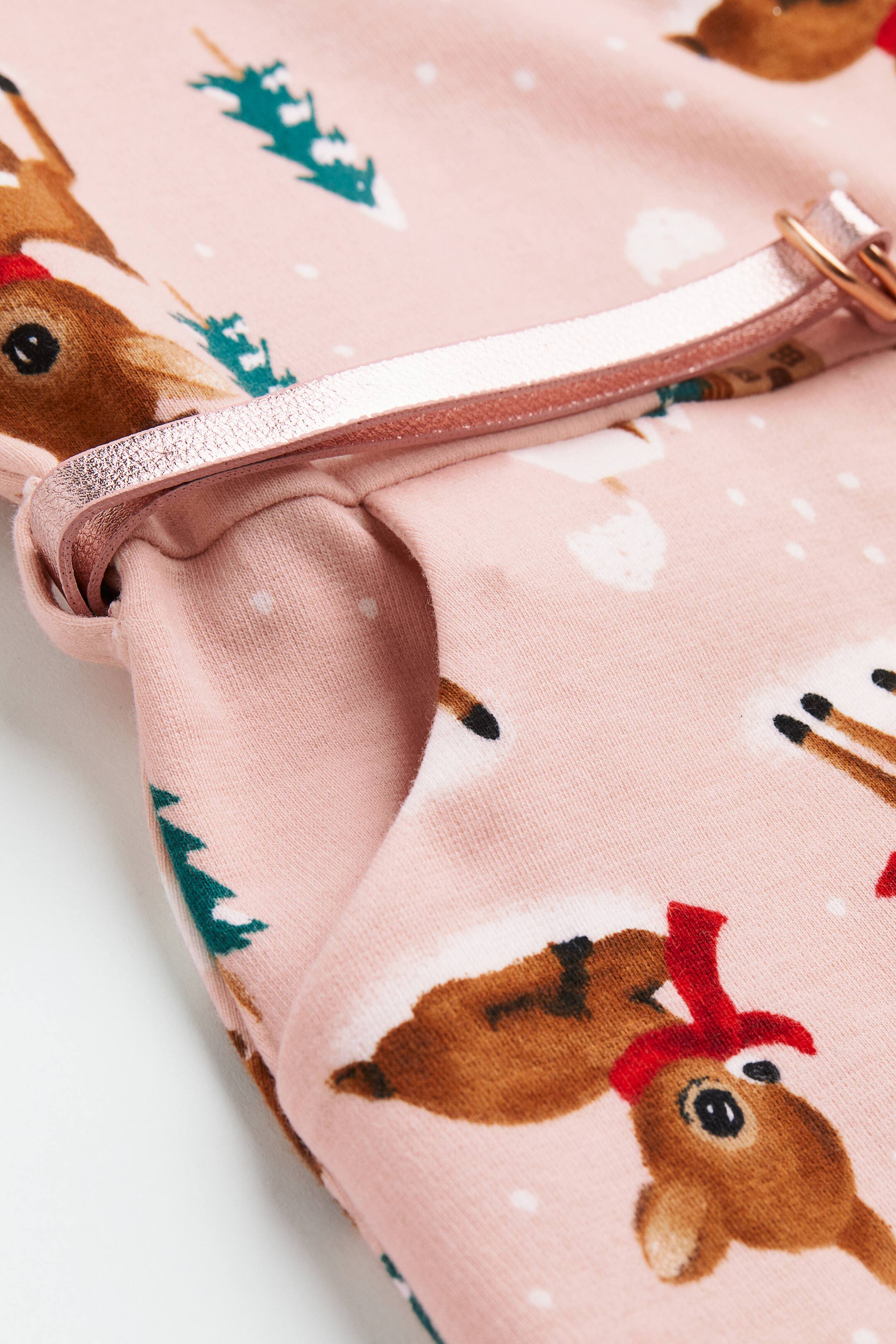 View larger image: Belted jersey dress - Light pink/Deer - Kids | H&M IN 2