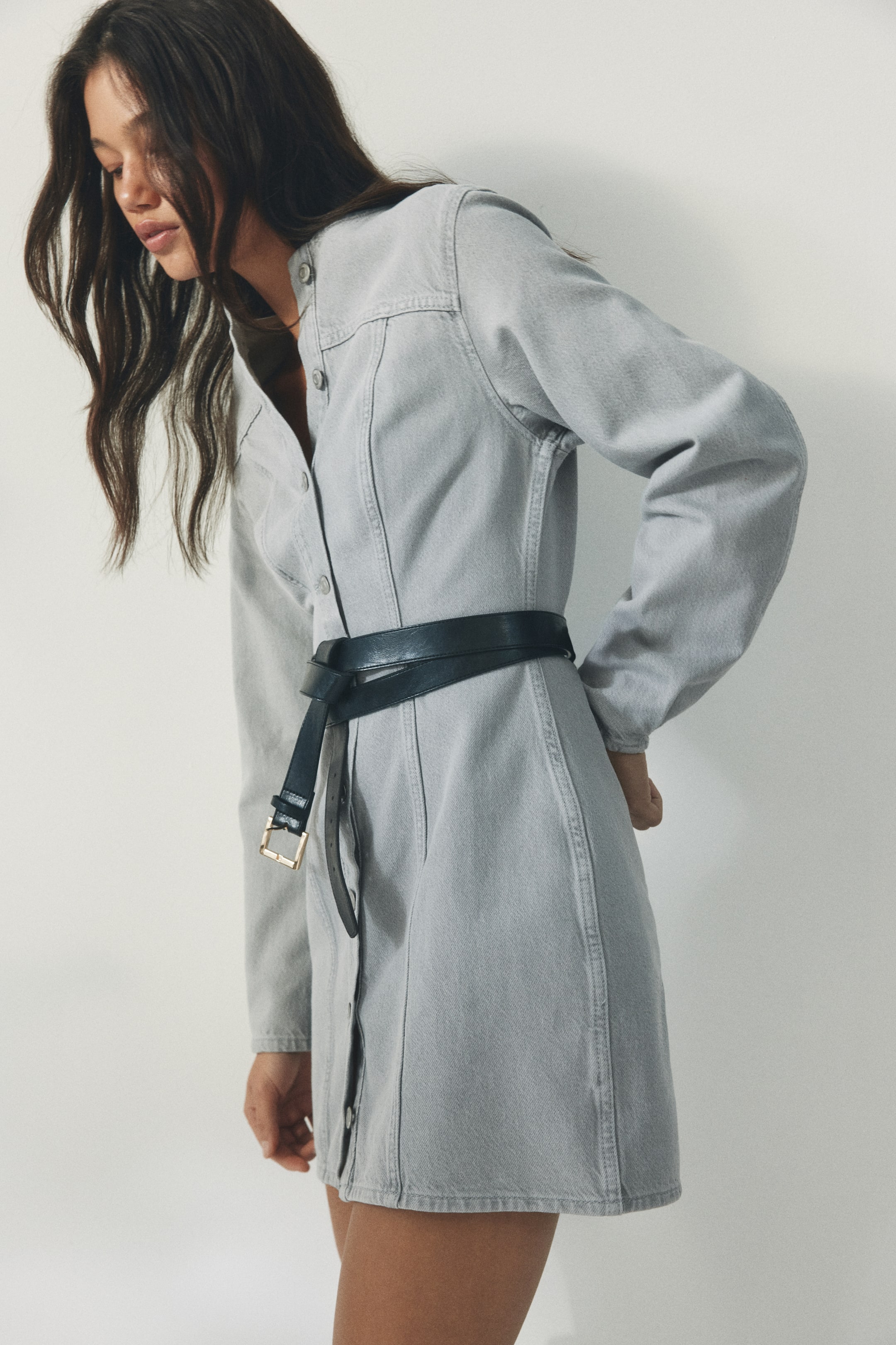 Robe en denim