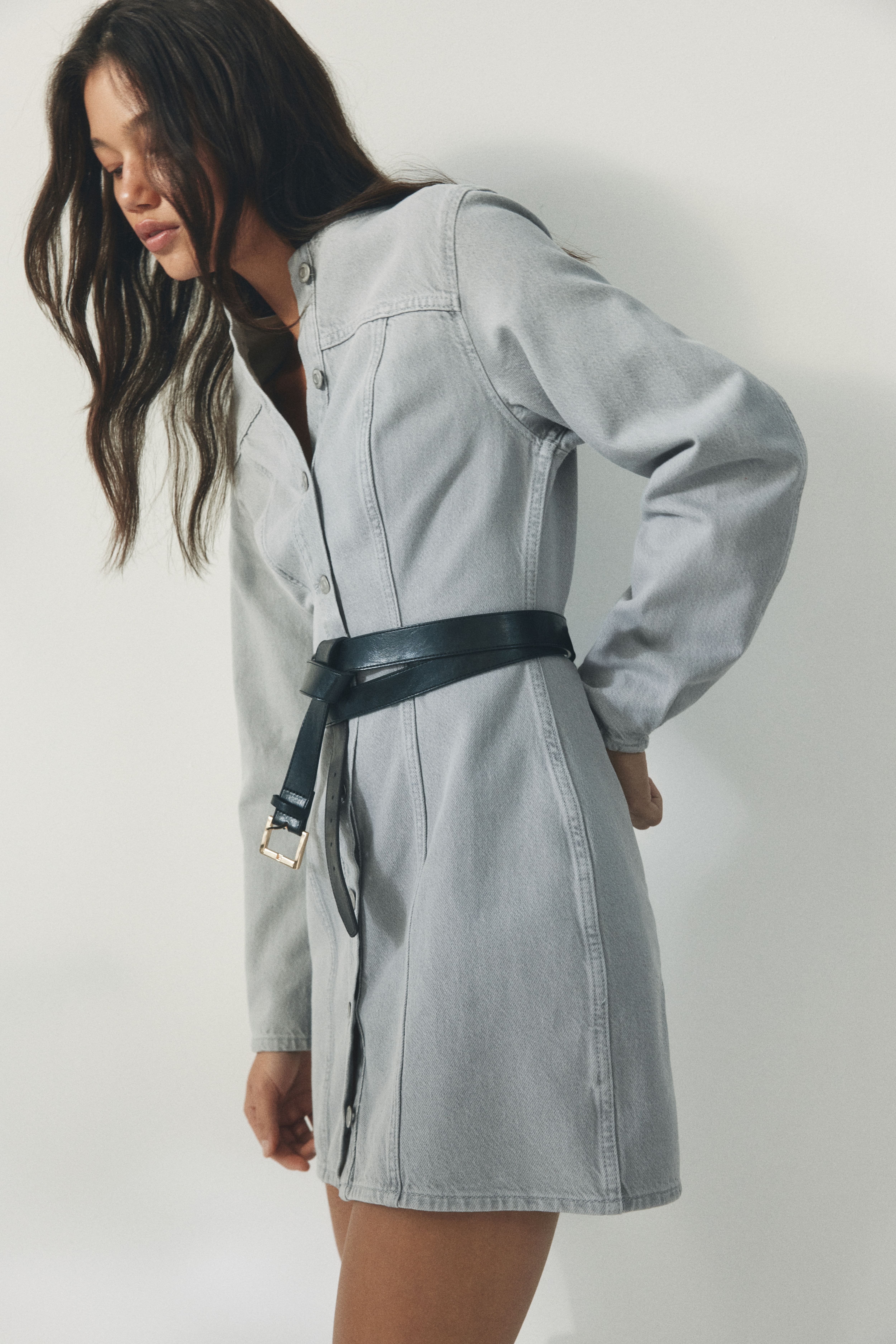 Robe en denim