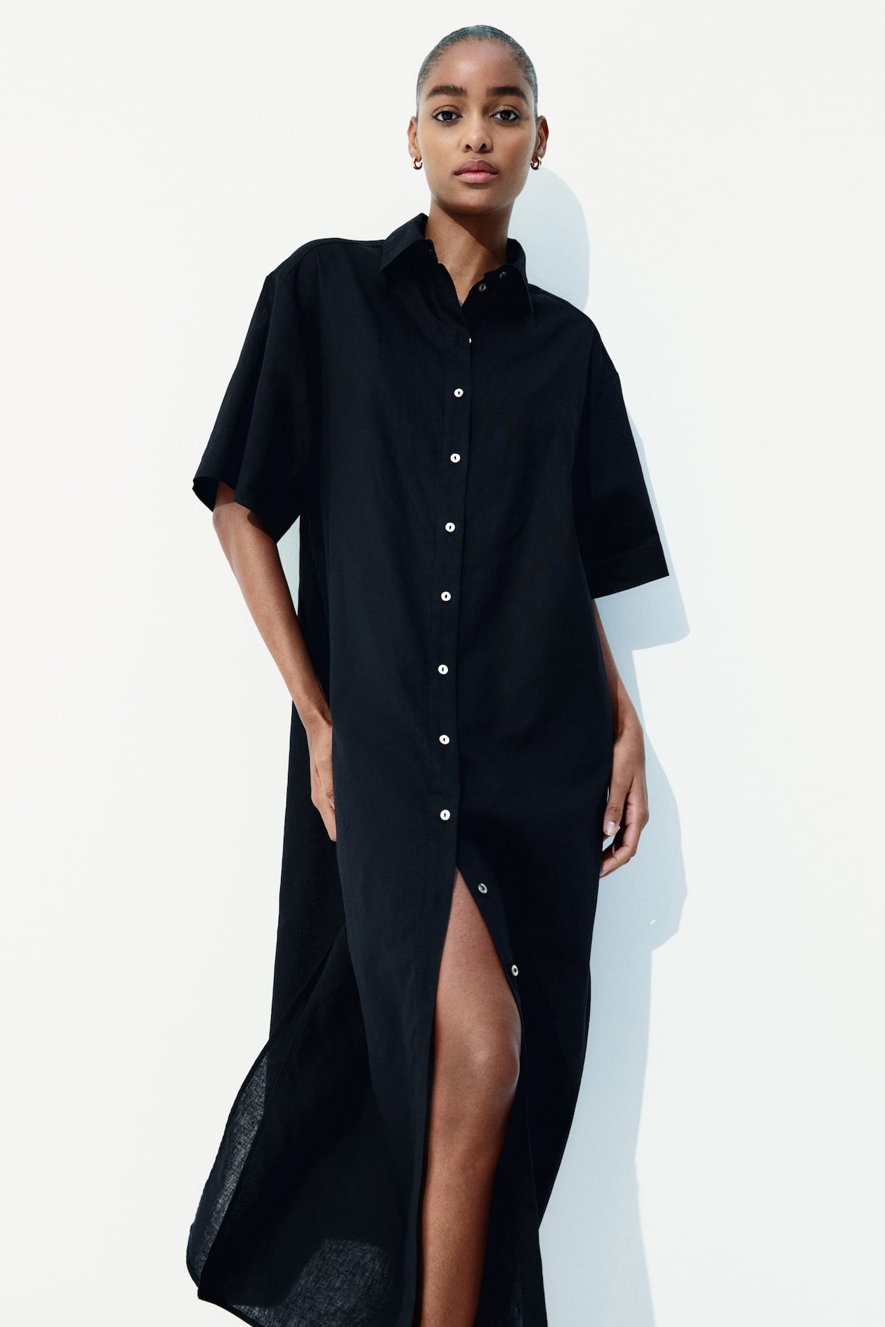 Chemisier Femmes 3/4 Haut Femme Chic et Elegant Une Seule Bandoulière Chemisier Décontracté