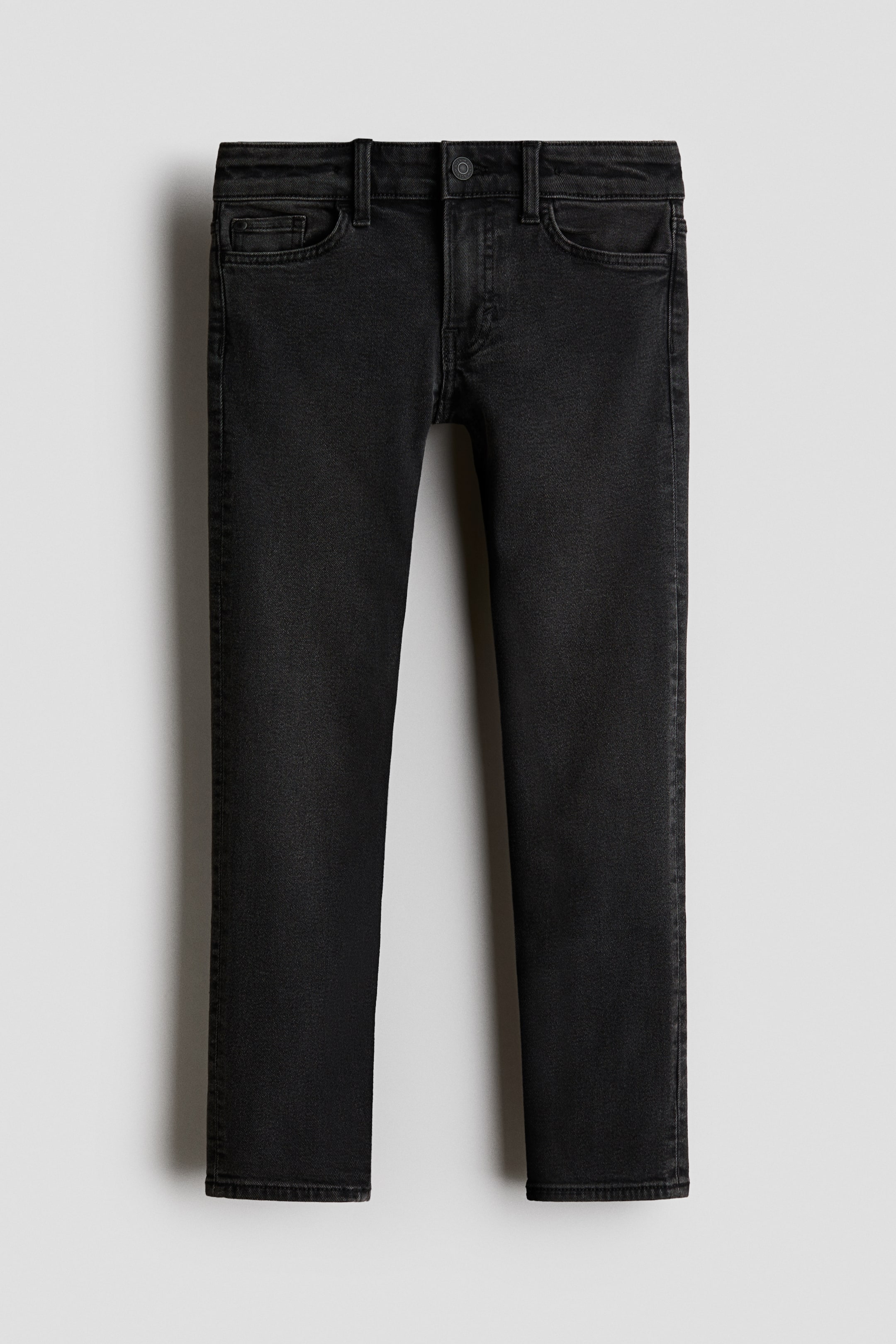 View larger image: Comfort Stretch Slim-Fit Jeans - Denim black - Kids | H&M US 1