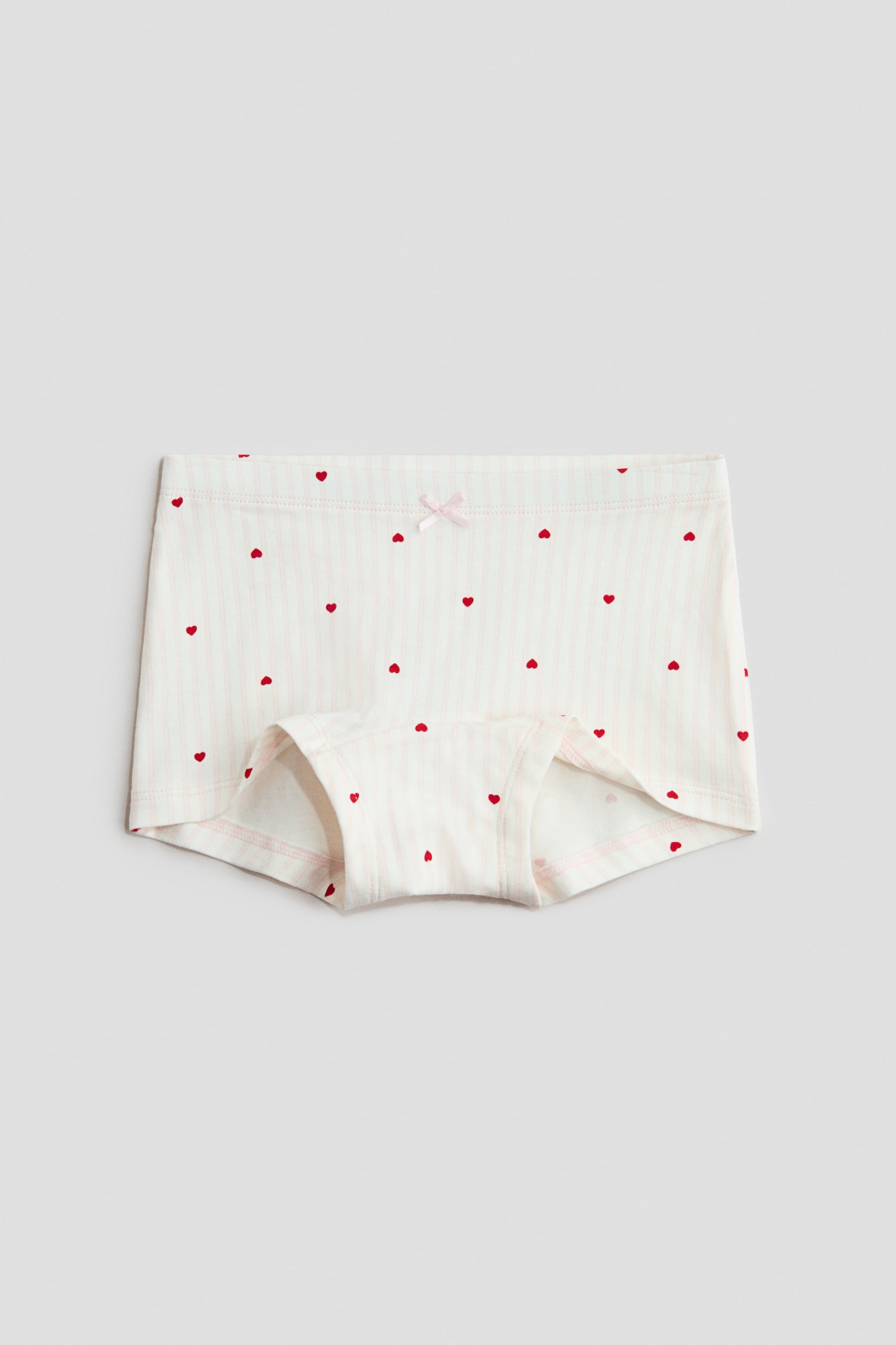 5-pack boxer briefs - Light pink/Hearts/Light pink/Hearts/Light turquoise/Unicorns/Light pink/Light blue/Rainbows/Light pink/Bows/Dusty pink/Light grey/Purple/Unicorns - 3