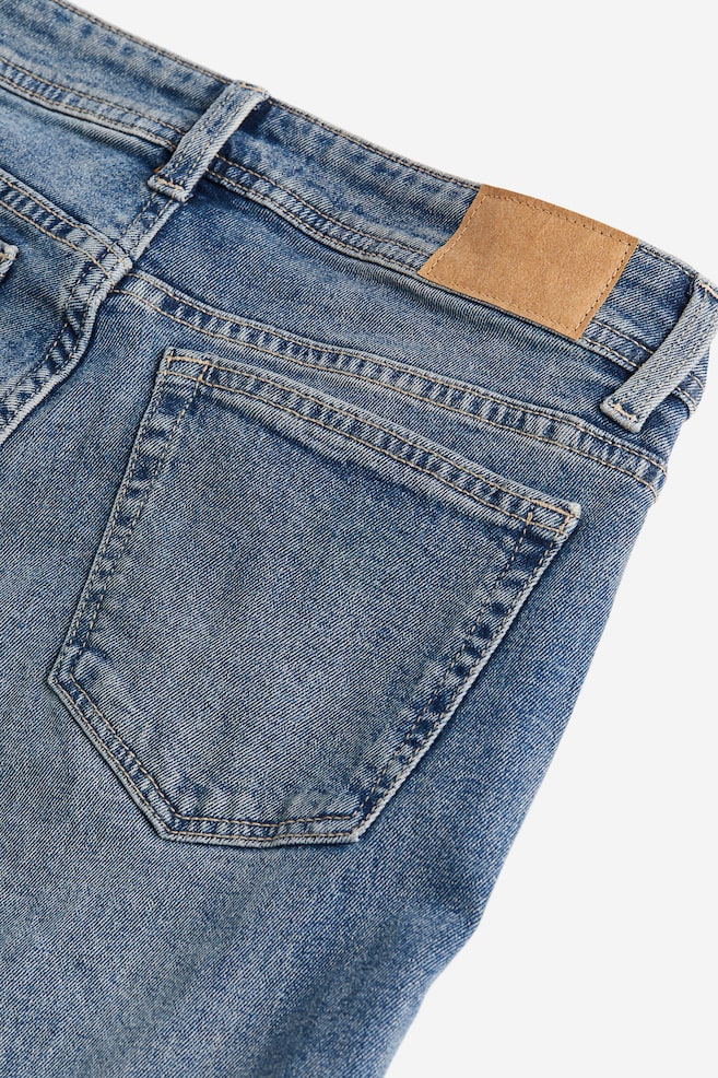 Flared Low Jeans - Denimblå/Denimblå/Mørk denimblå - 3