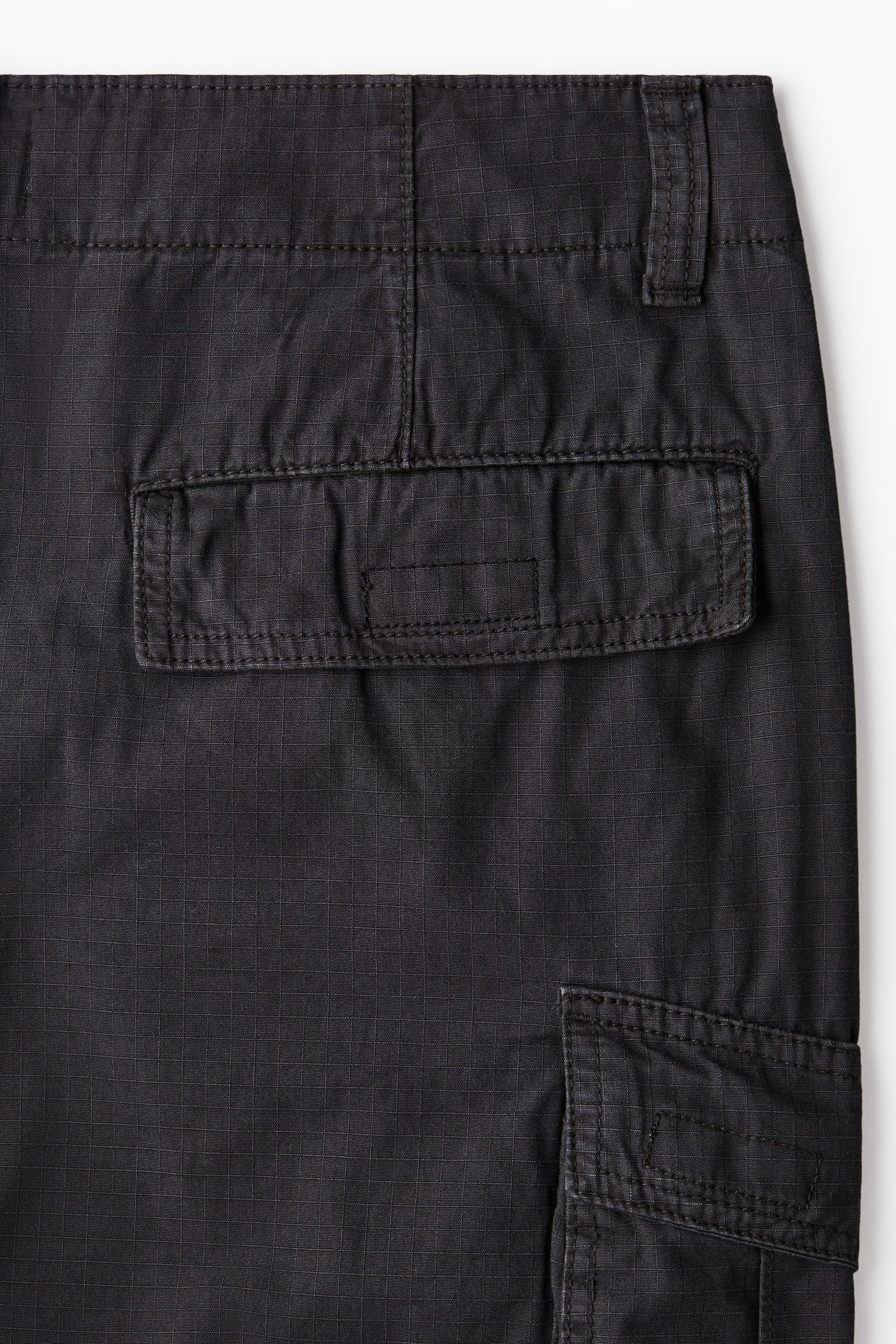 Loose Fit Cargo trousers - Dark grey/Black/Beige - 5