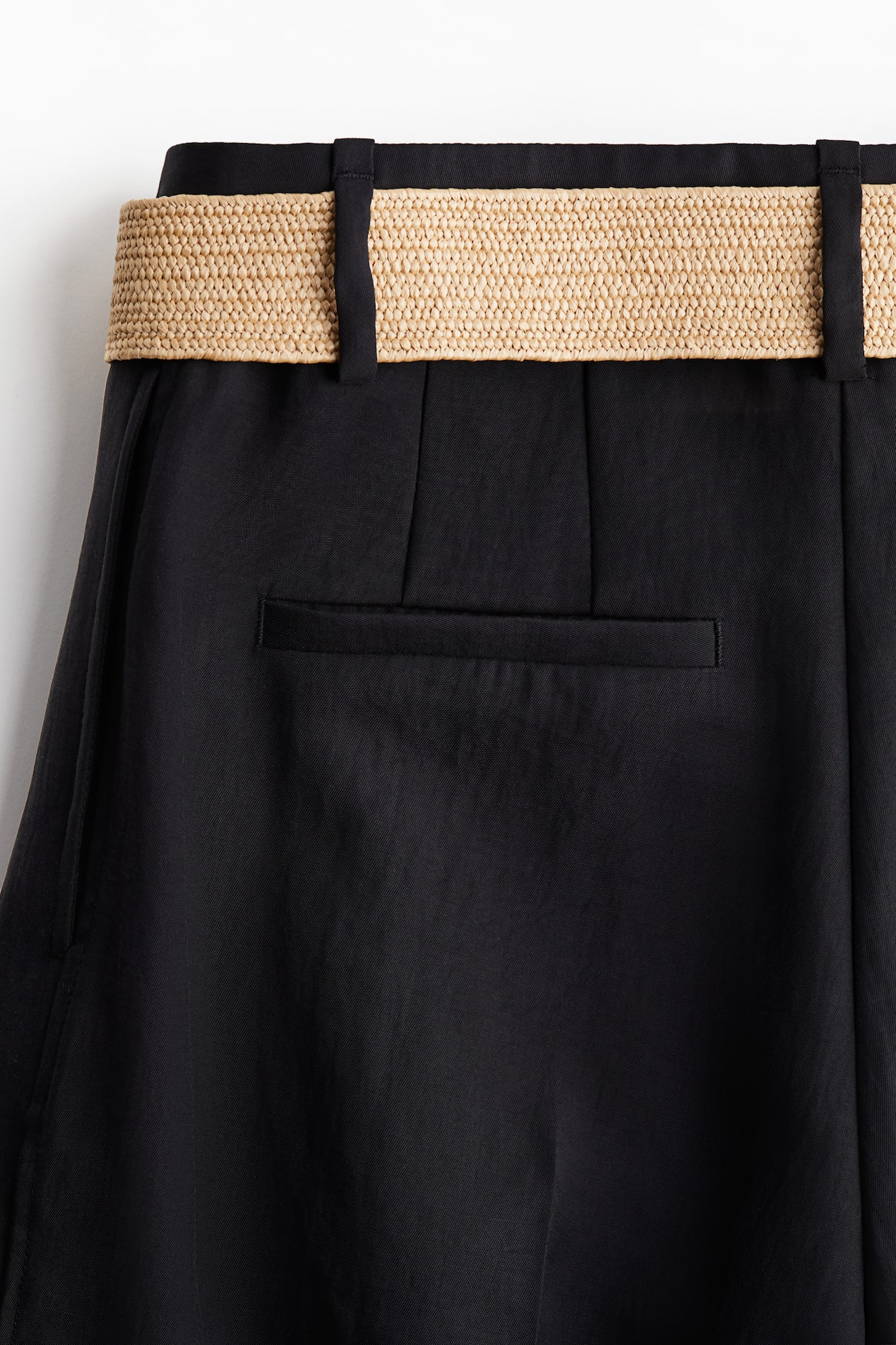Wide-Leg Pants with Belt - image 5