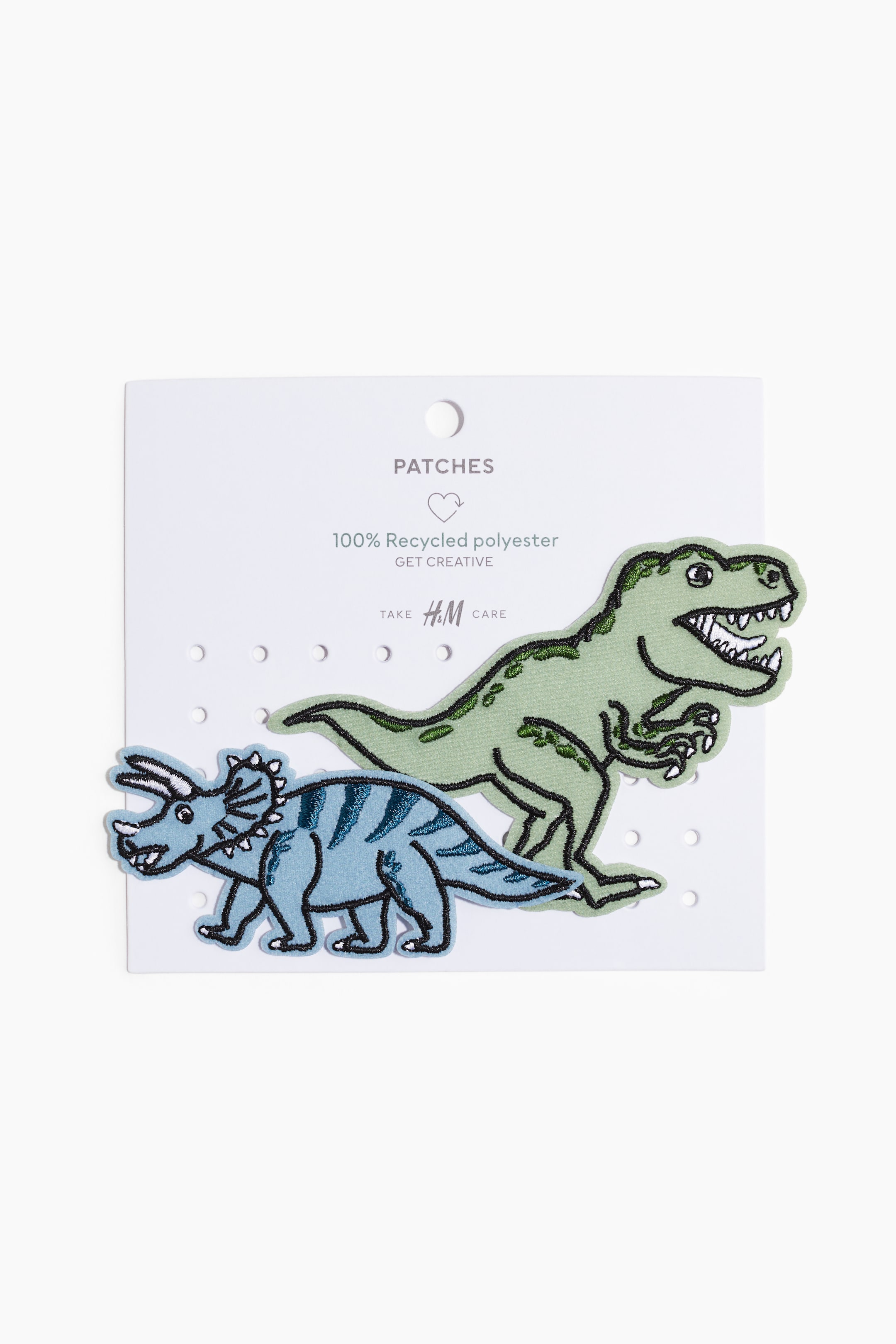 2-pack Dinosaur-Motif Repair Patches