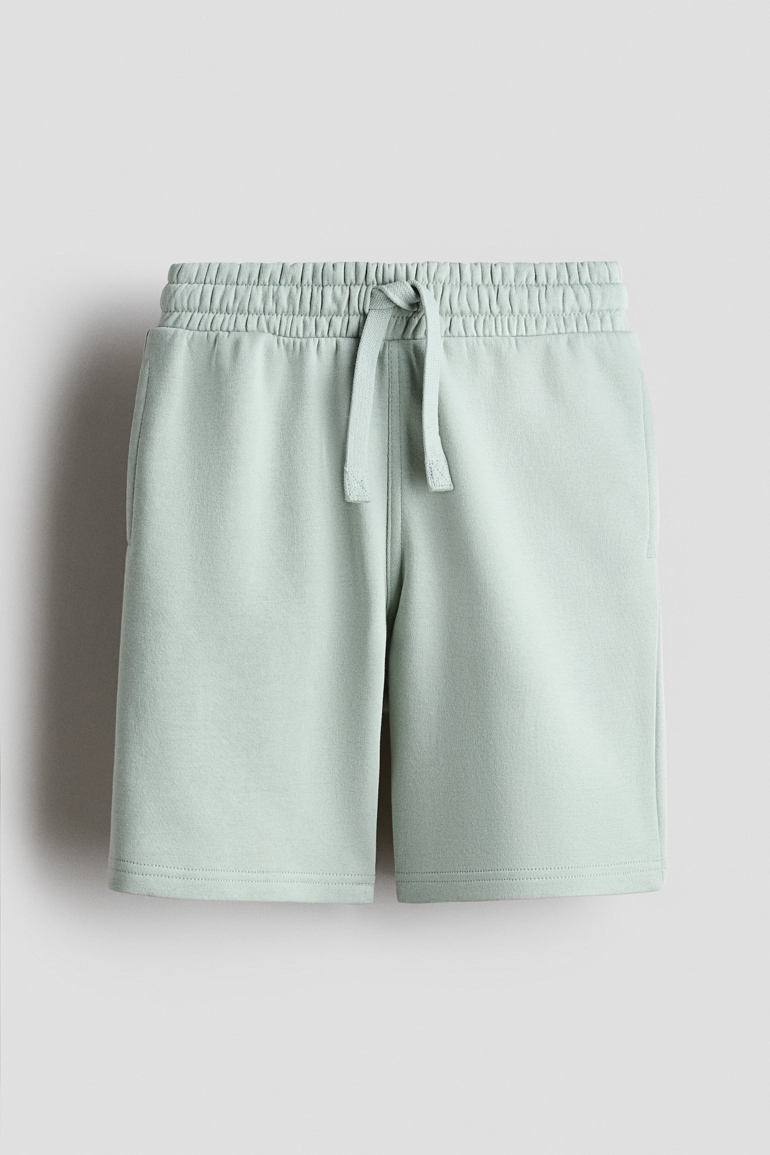 Sweatshirt shorts-Light dusty green - 1