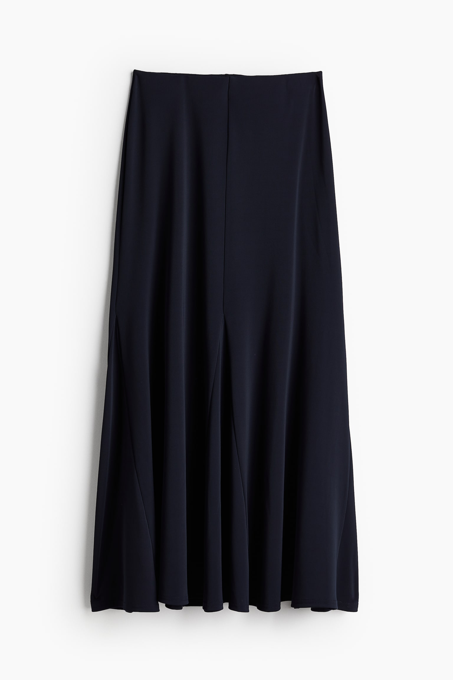 A-line Jersey Skirt - Navy blue - 2