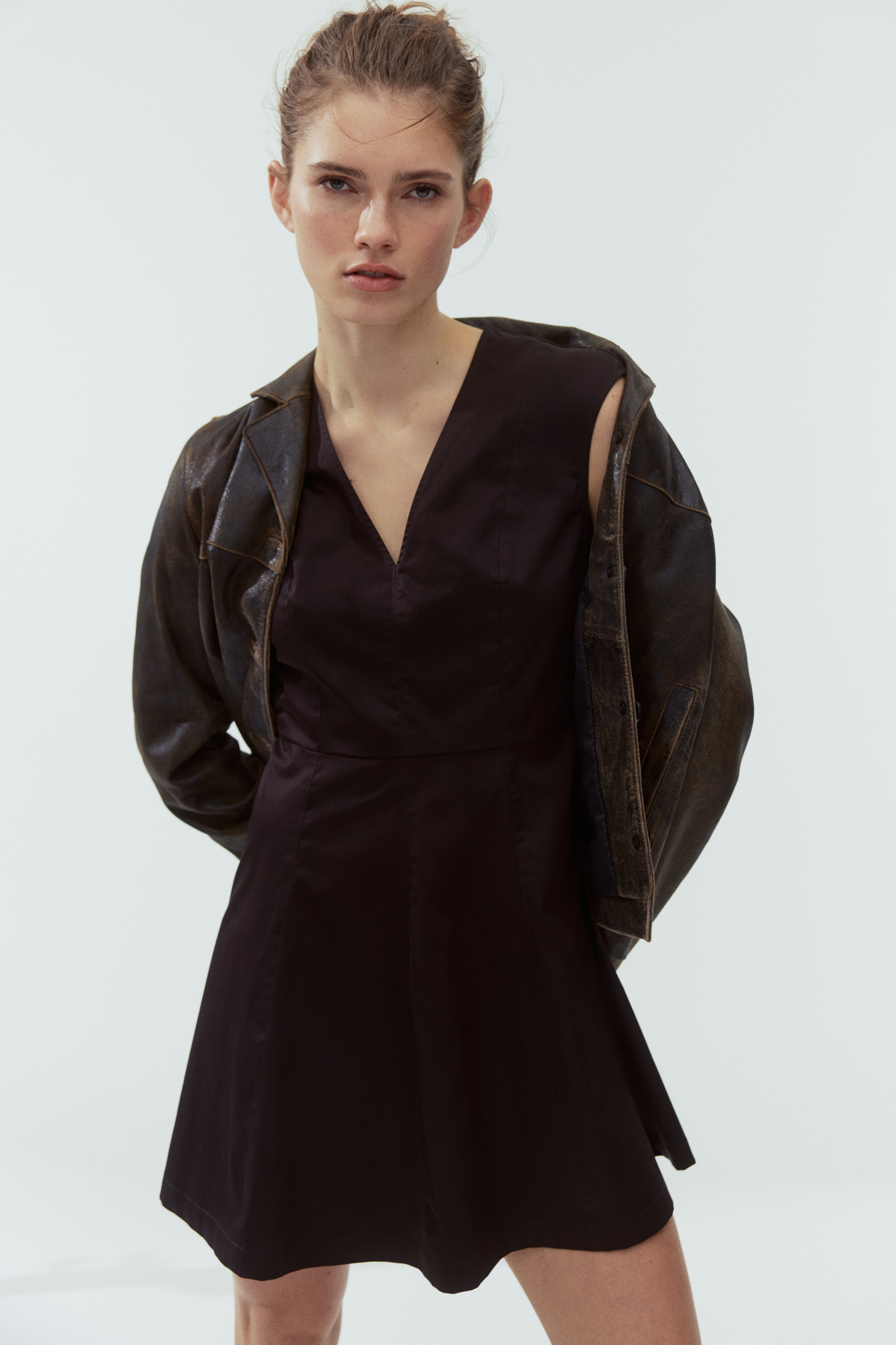 Cotton Poplin Dress