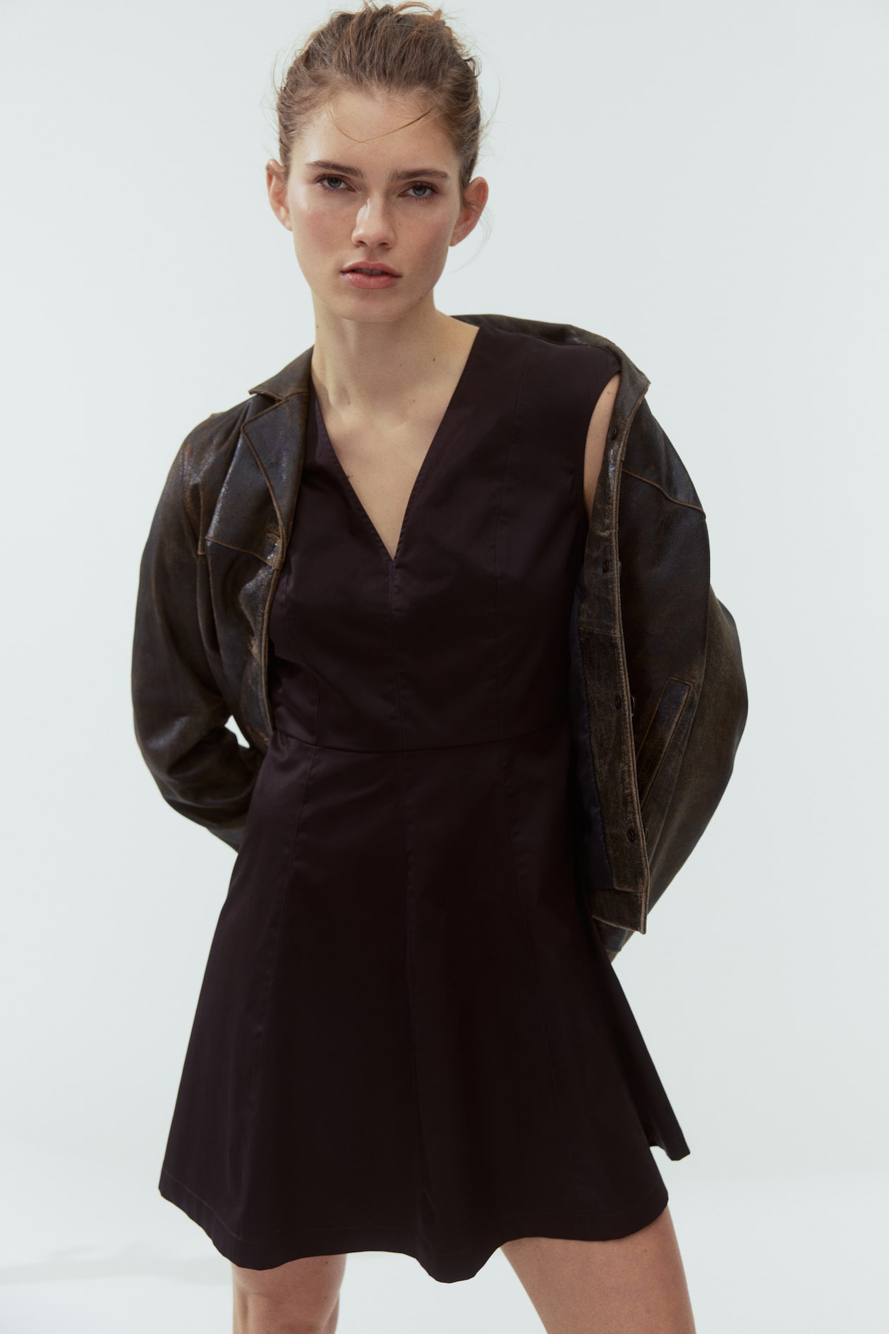 Cotton Poplin Dress
