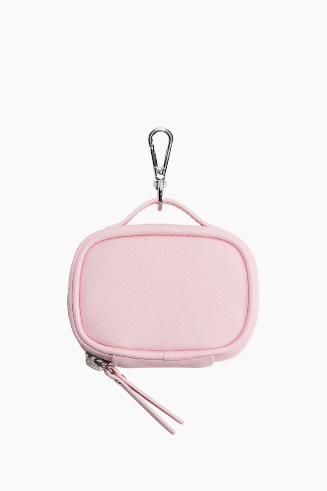 Estuche de maquillaje en versión llavero - Rosa claro - 1