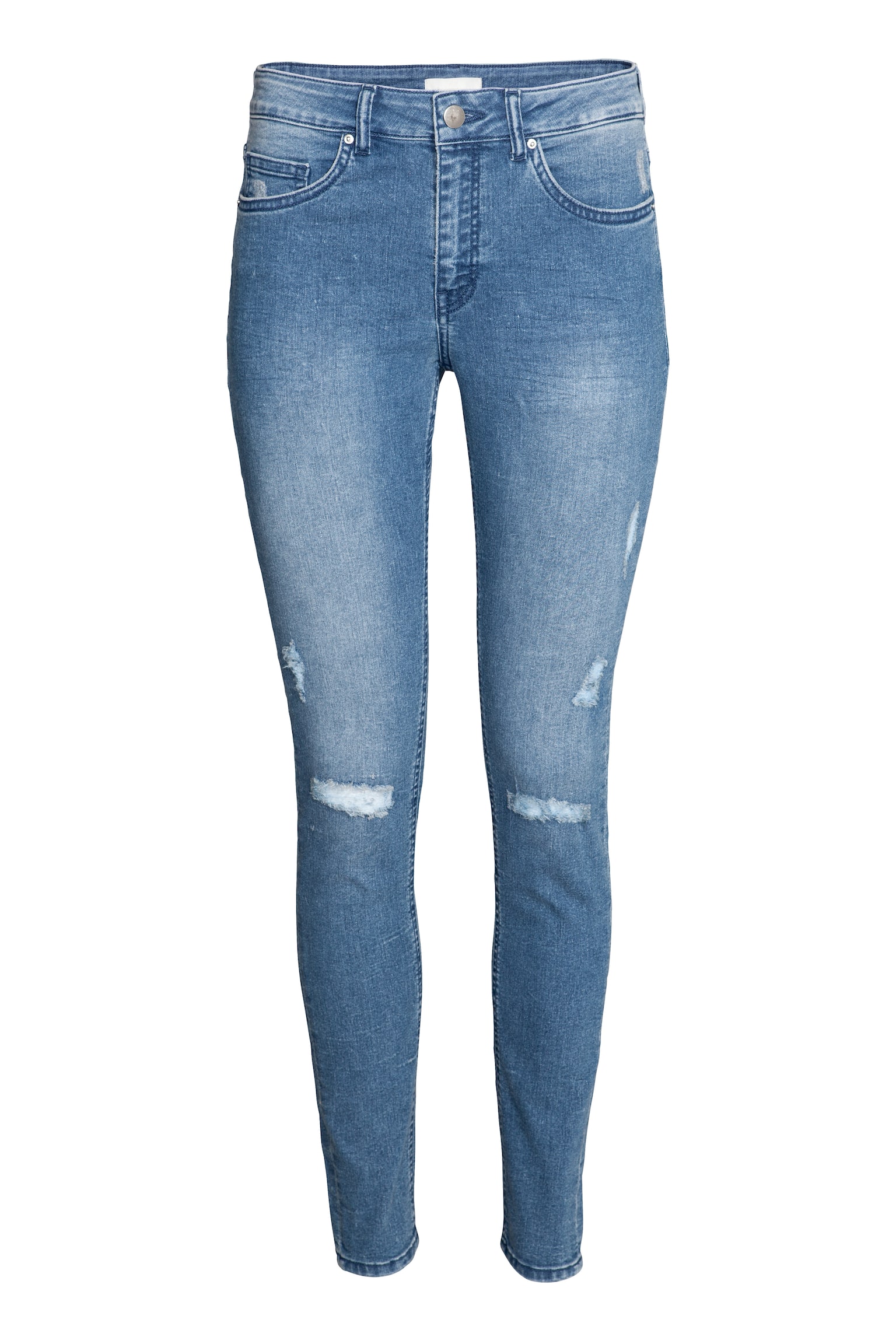 Pantaloni super elasticizzati - Blu denim