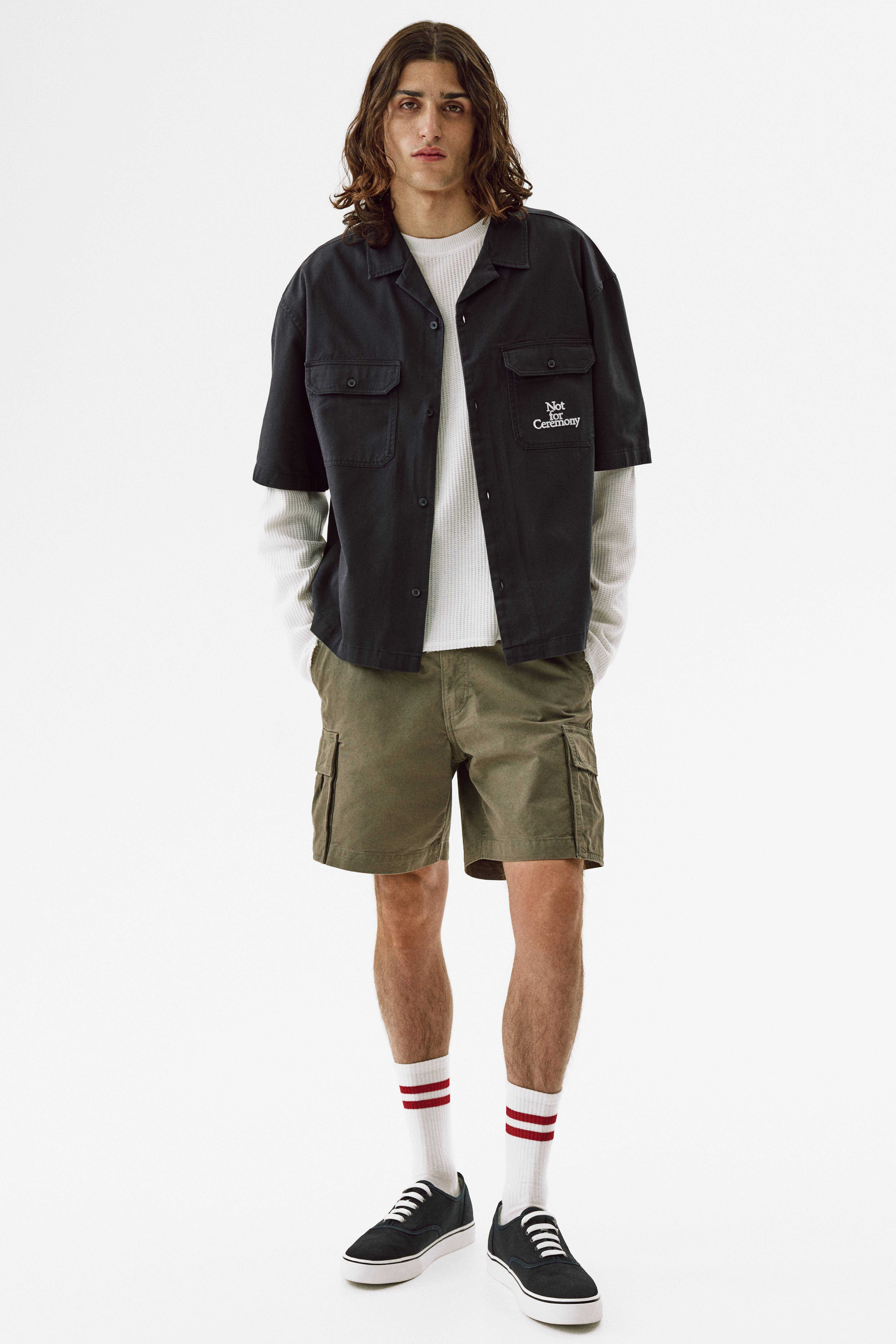 Short cargo décontracté