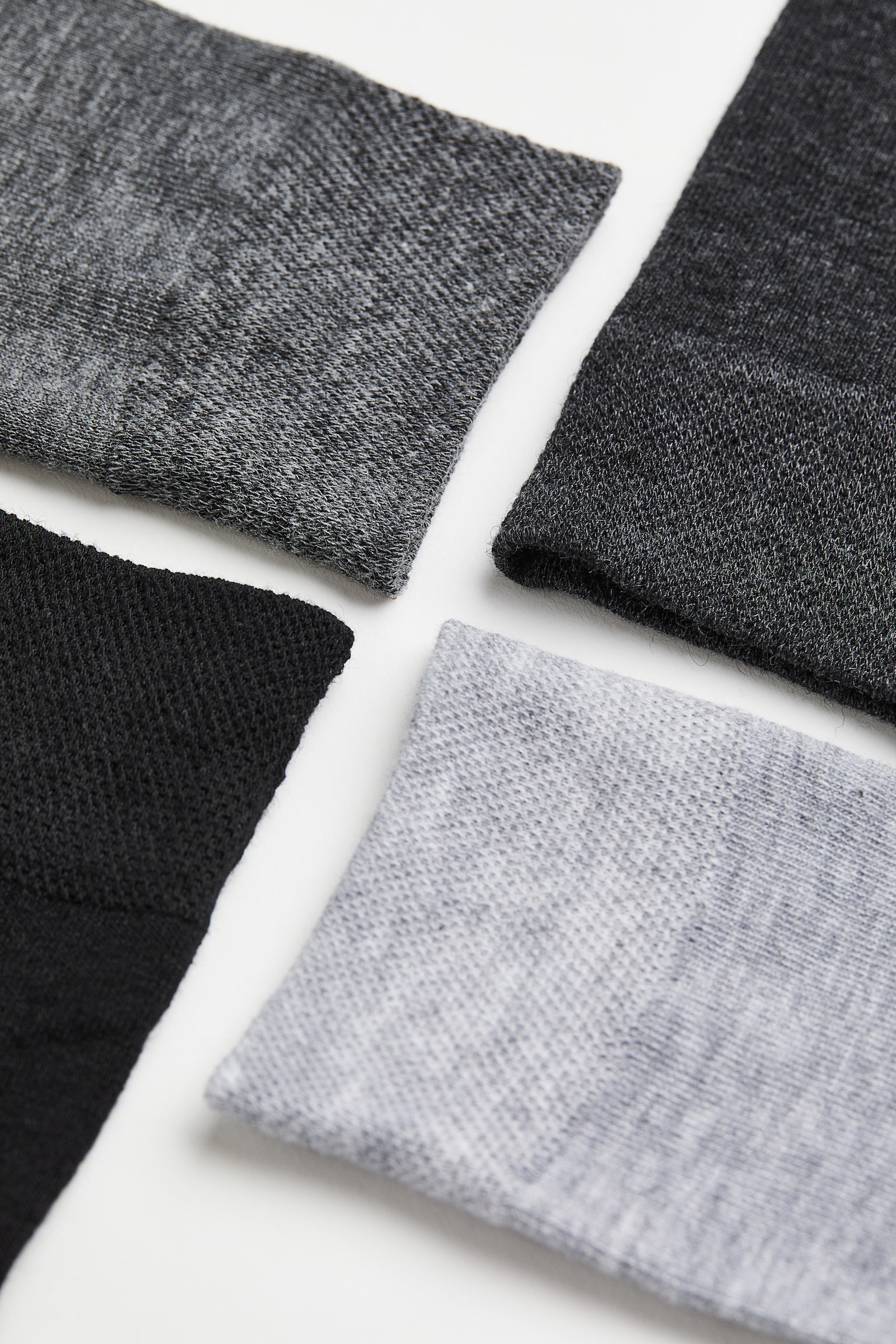 5-pack Socks - Grey/Black - 2