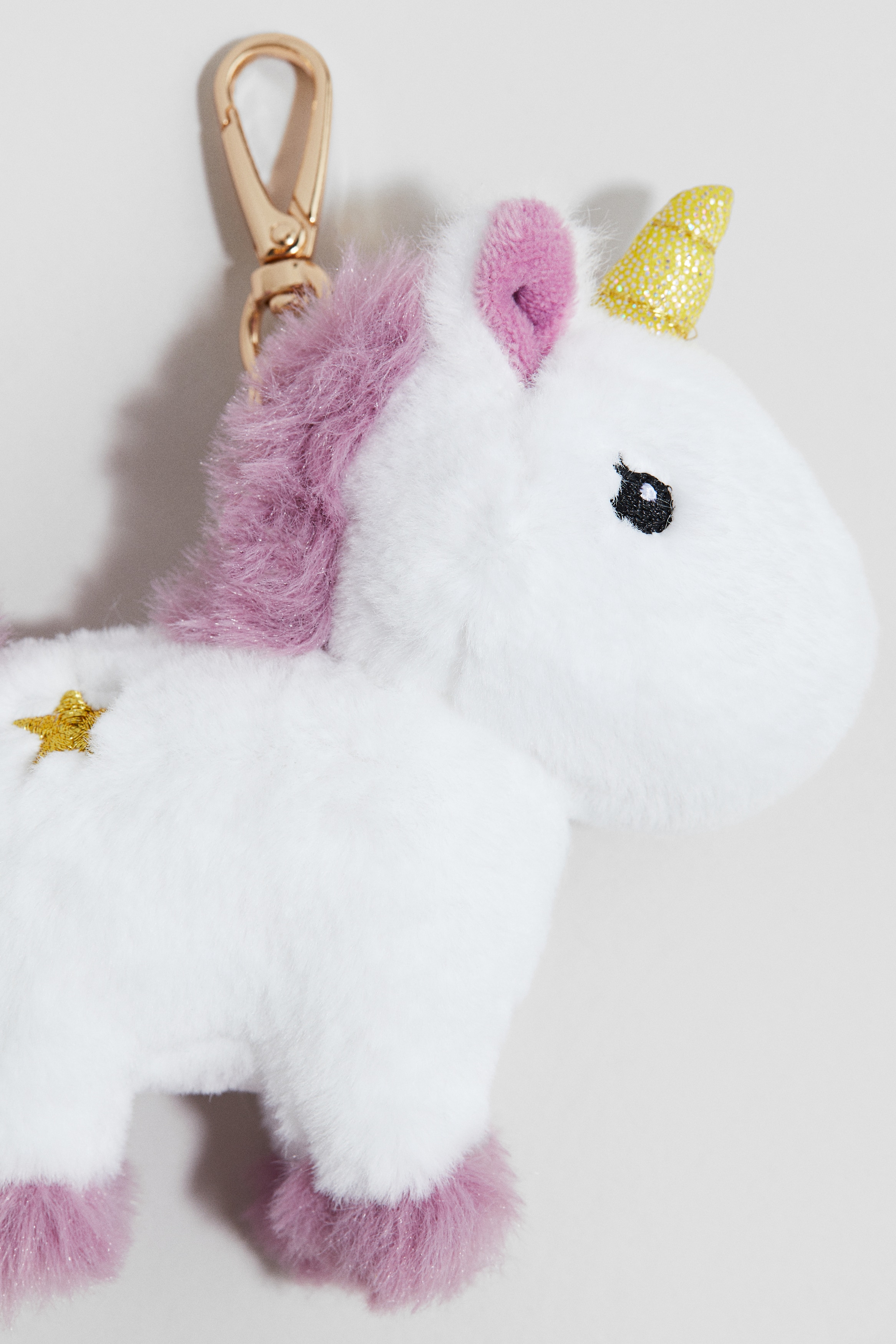 ユニコーンクリームチャーム ソフトトイバッグチャーム - ホワイト／ユニコーン - Kids | H&M JP