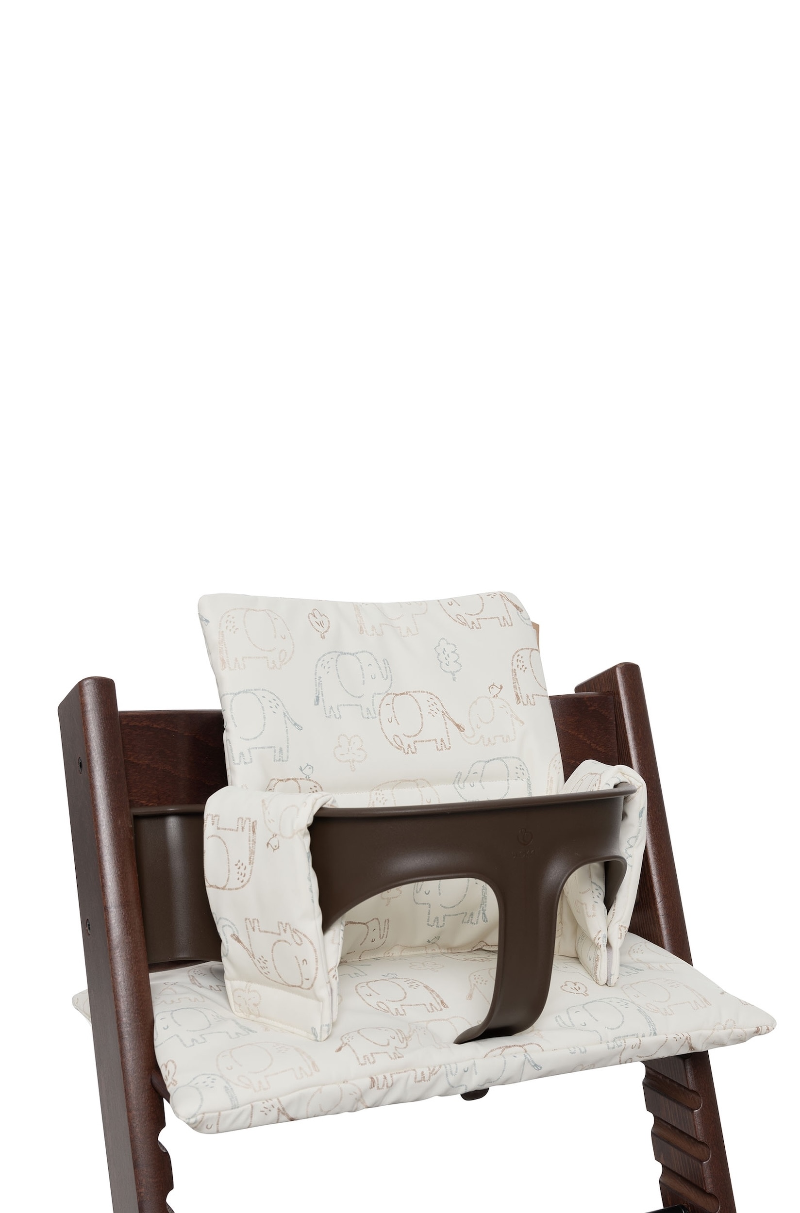 Hochstuhl Kissen - Elephant Tales/Jungle Jambo/giraffe/Leafy Dreams/Cloudy Rib/oatmeal