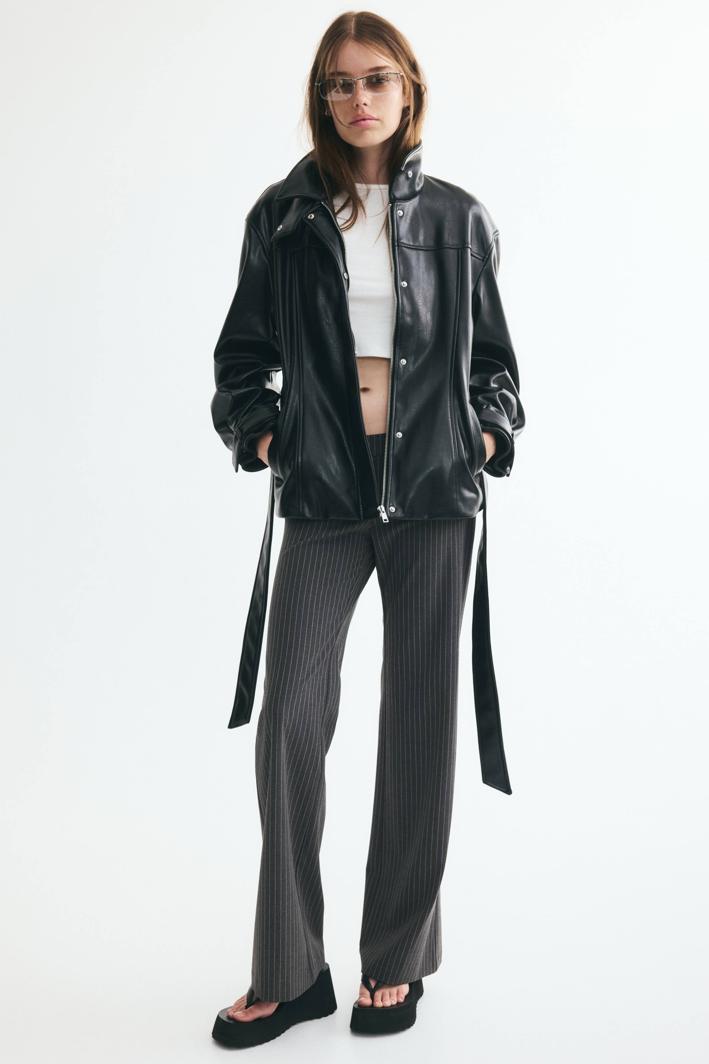 Düşük Belli Gabardin PantolonModel