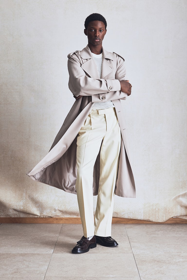 Linen Blend H And M Pants Australia Regular Fit Linen Blend