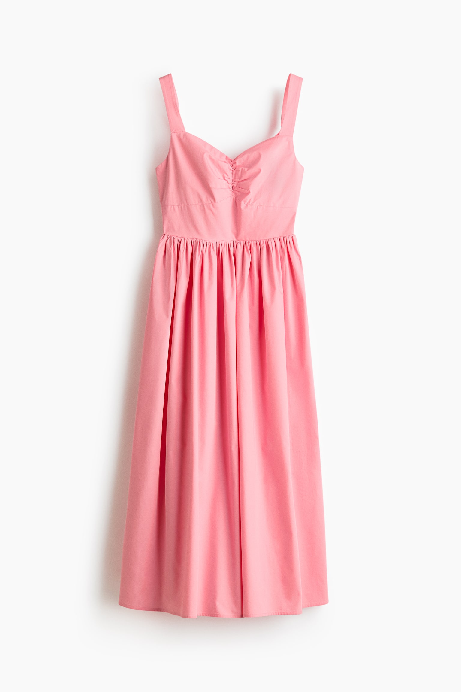 Cotton Poplin Dress - Pink/White/floral/Blue/striped