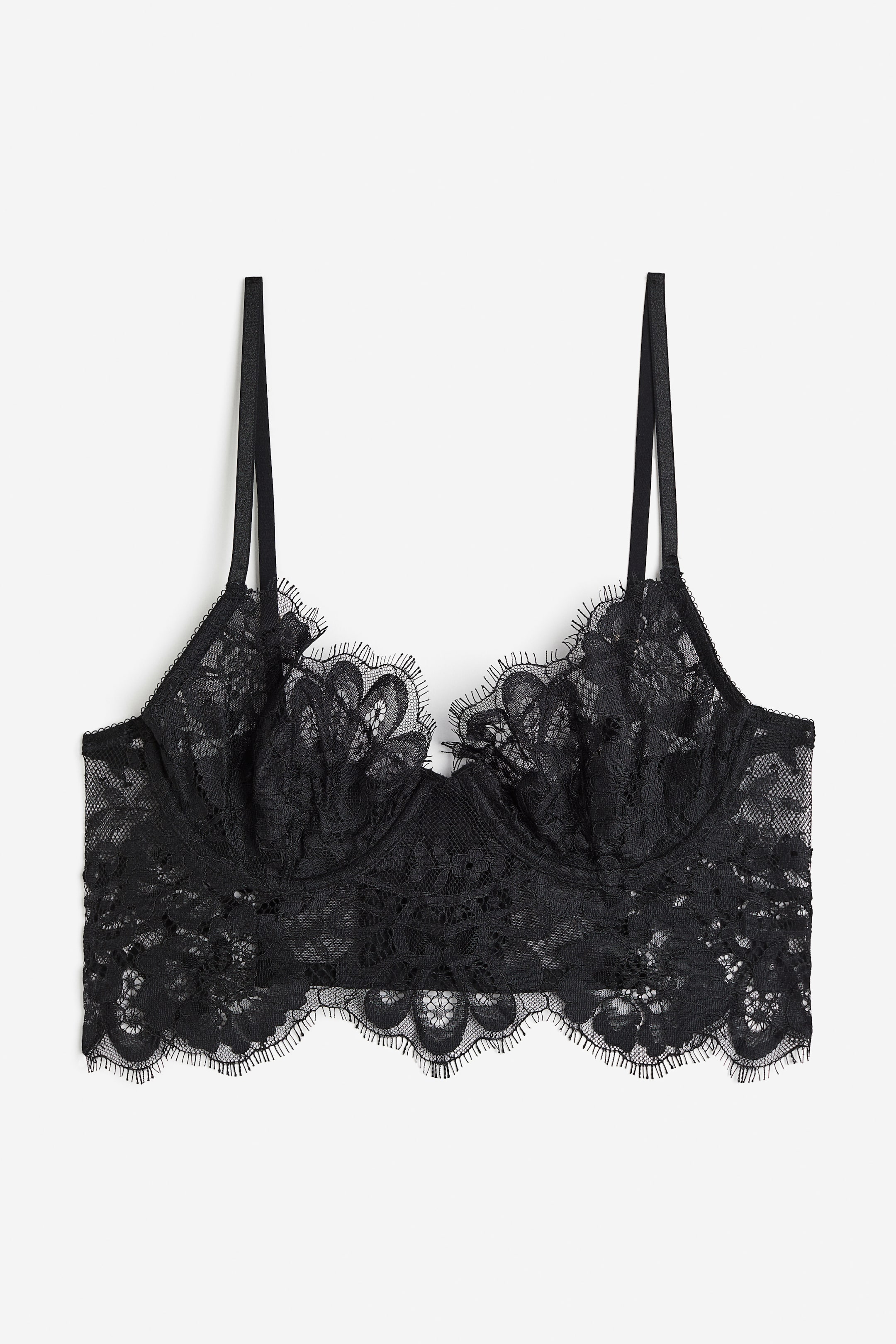 Non-padded Lace Bustier