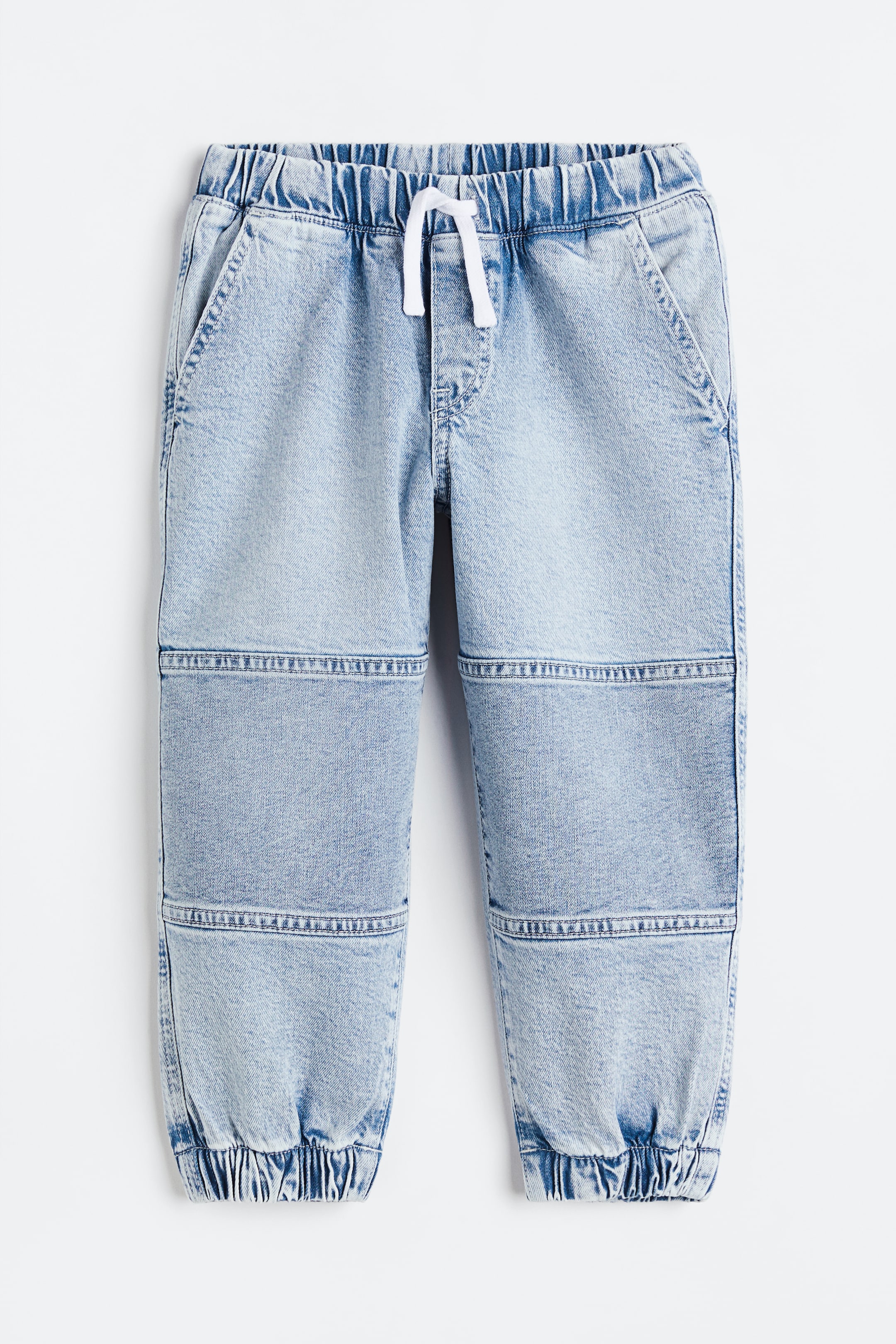 Loose Fit Cotton Twill Joggers