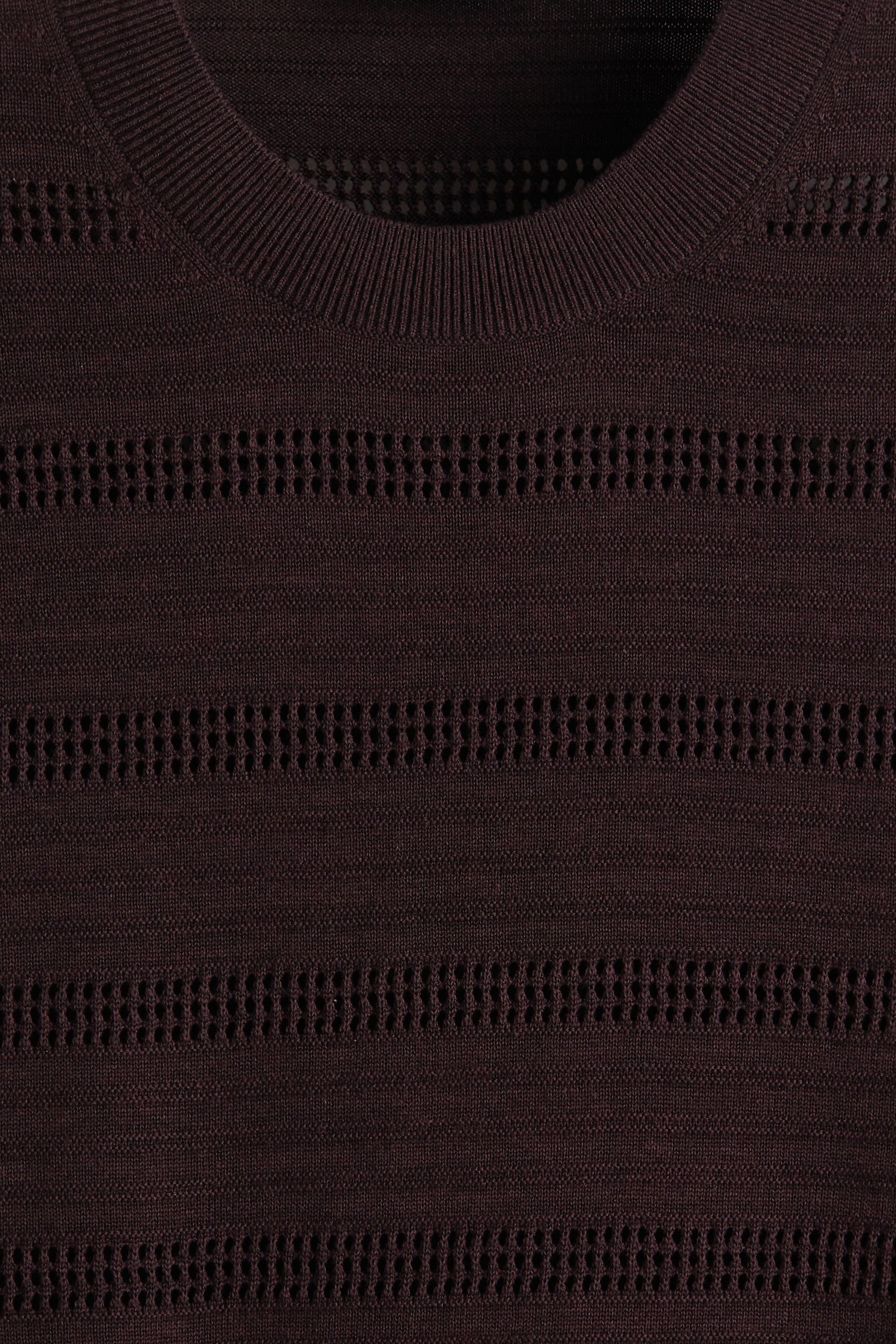 T-shirt près du corps en tricot