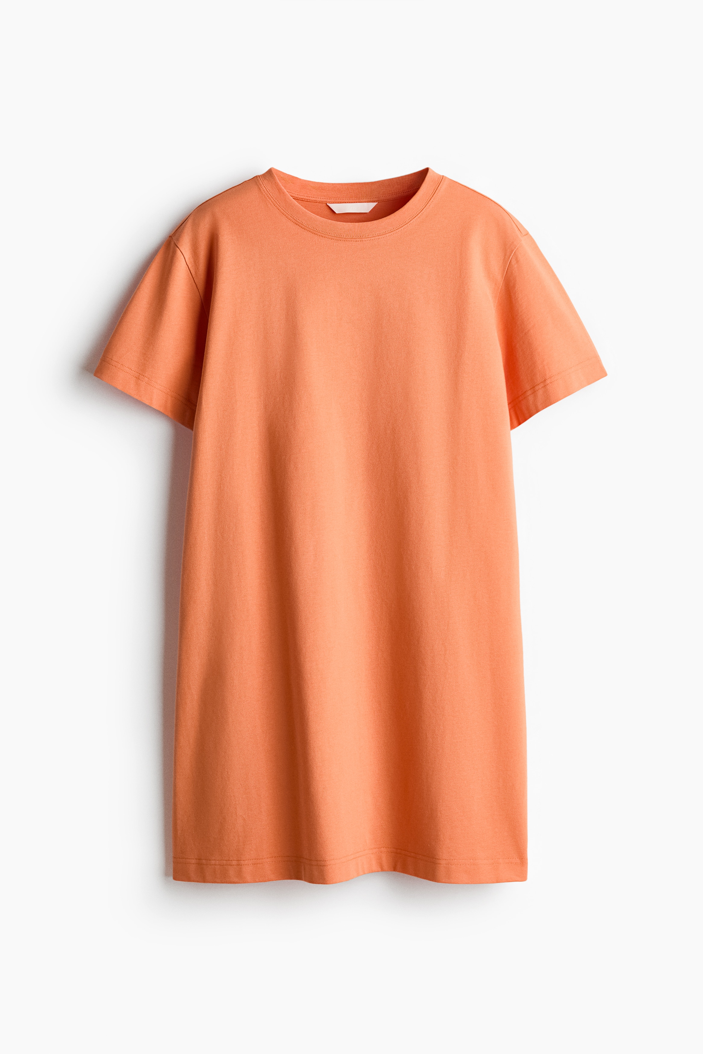 T-shirt dress - Orange/Cream/Striped/Navy blue/Dark grey/Dark brown