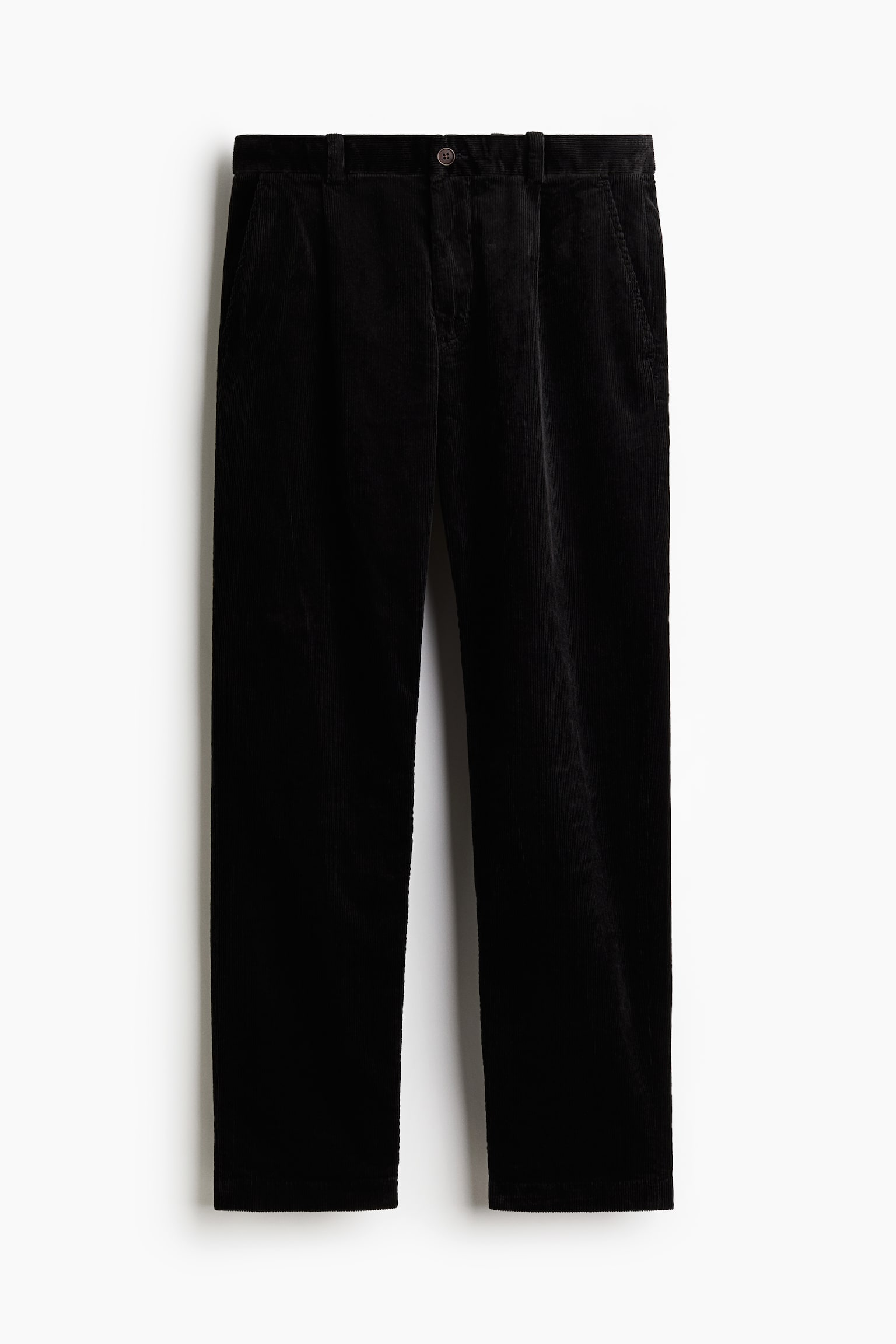 Regular Fit Corduroy trousers - Black/Dark brown/Dark beige/Light beige/Navy blue - 2