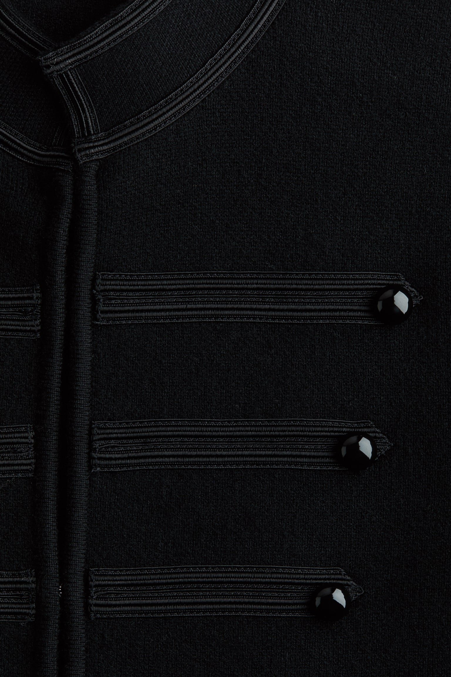 Женский кардиган H&M Button-Detail Knit, цвет: Чёрный — фото 6