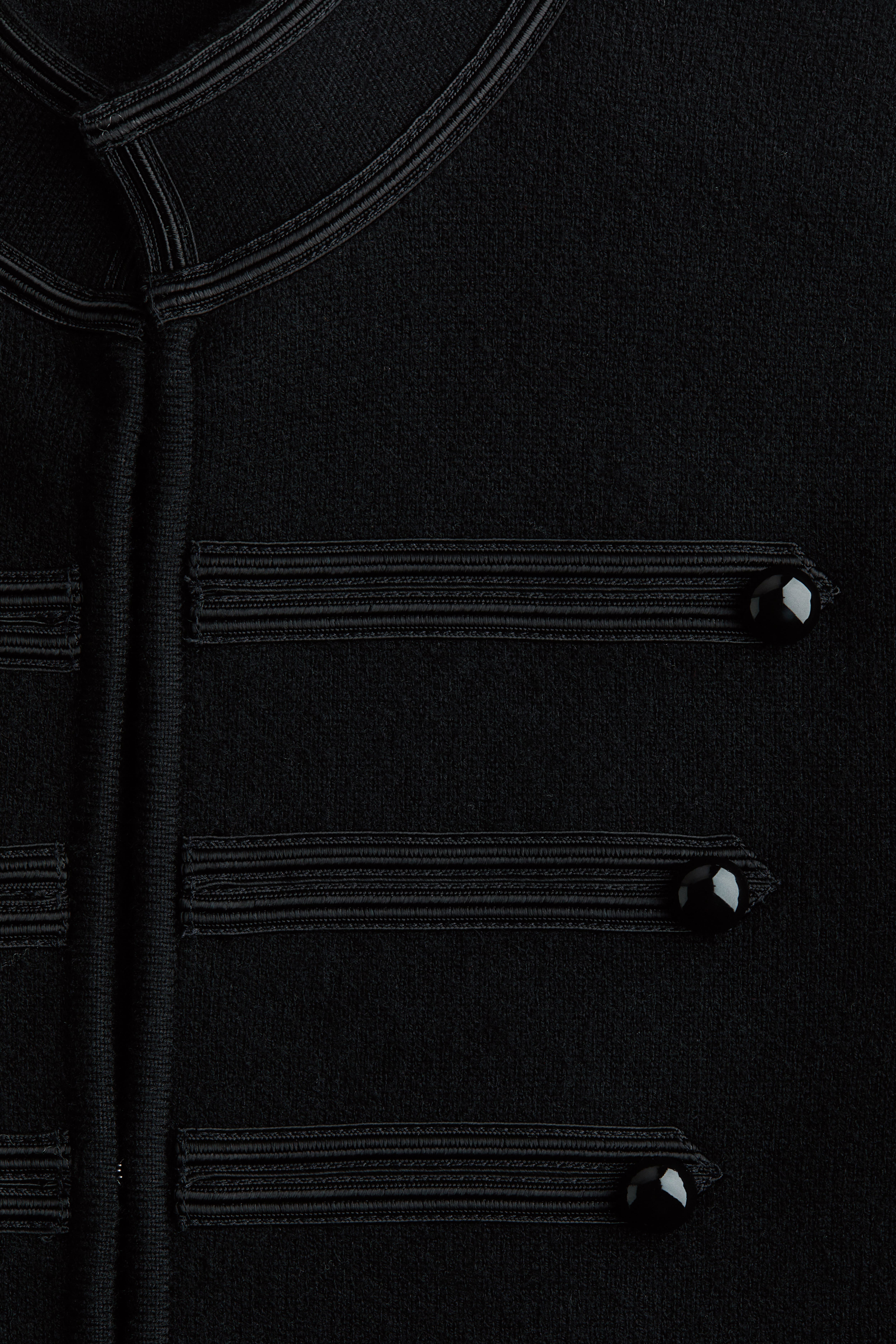 Button-Detail Knit Cardigan