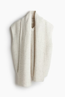 Slipover med scarfkrage