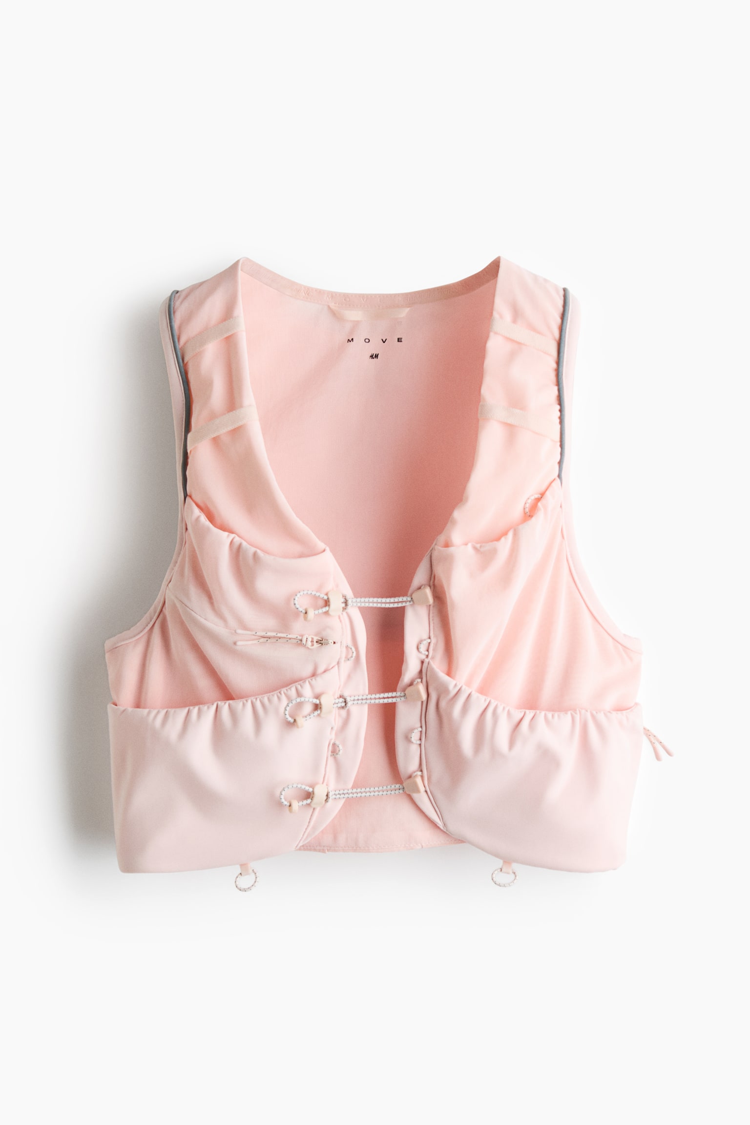Lightweight running vest - Powder pink/Black - 1