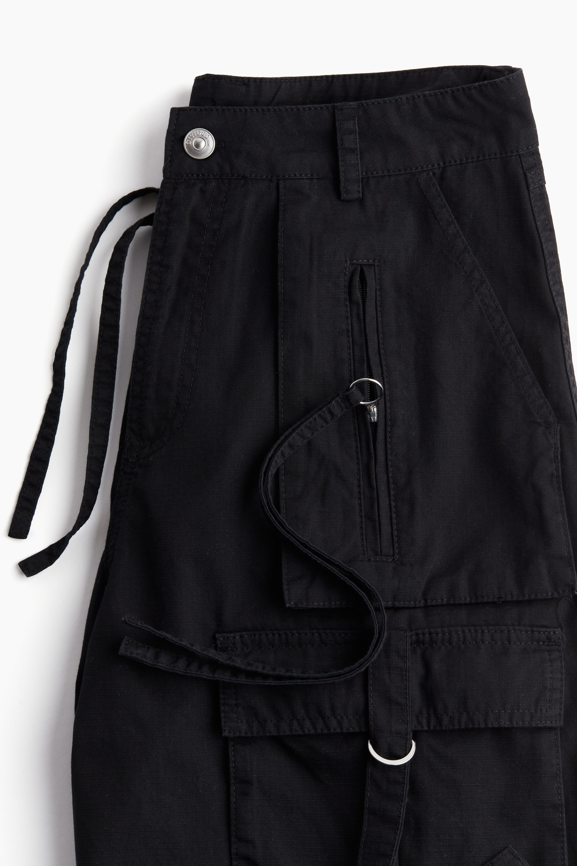 H&m Satin Cargo Shorts Women