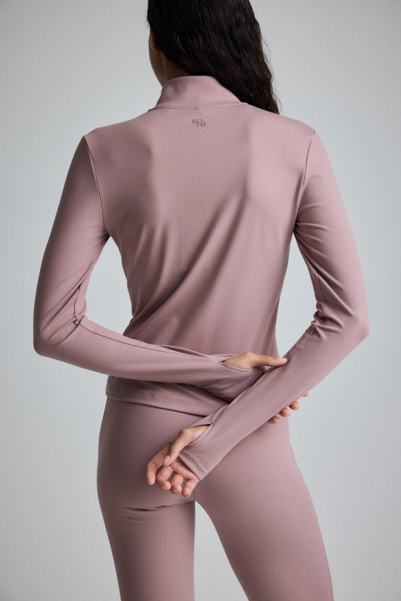 Áo khoác thể thao kéo khoá vải SoftMove™ - Màu hồng khói/Màu đỏ rượu nhạt/Màu nâu đậm/Màu đen/Màu tím lilac ánh băng/Màu kem/Màu be đậm/Màu nâu/Màu vàng nhạt/Màu xám đậm/Màu hồng nhạt - 6