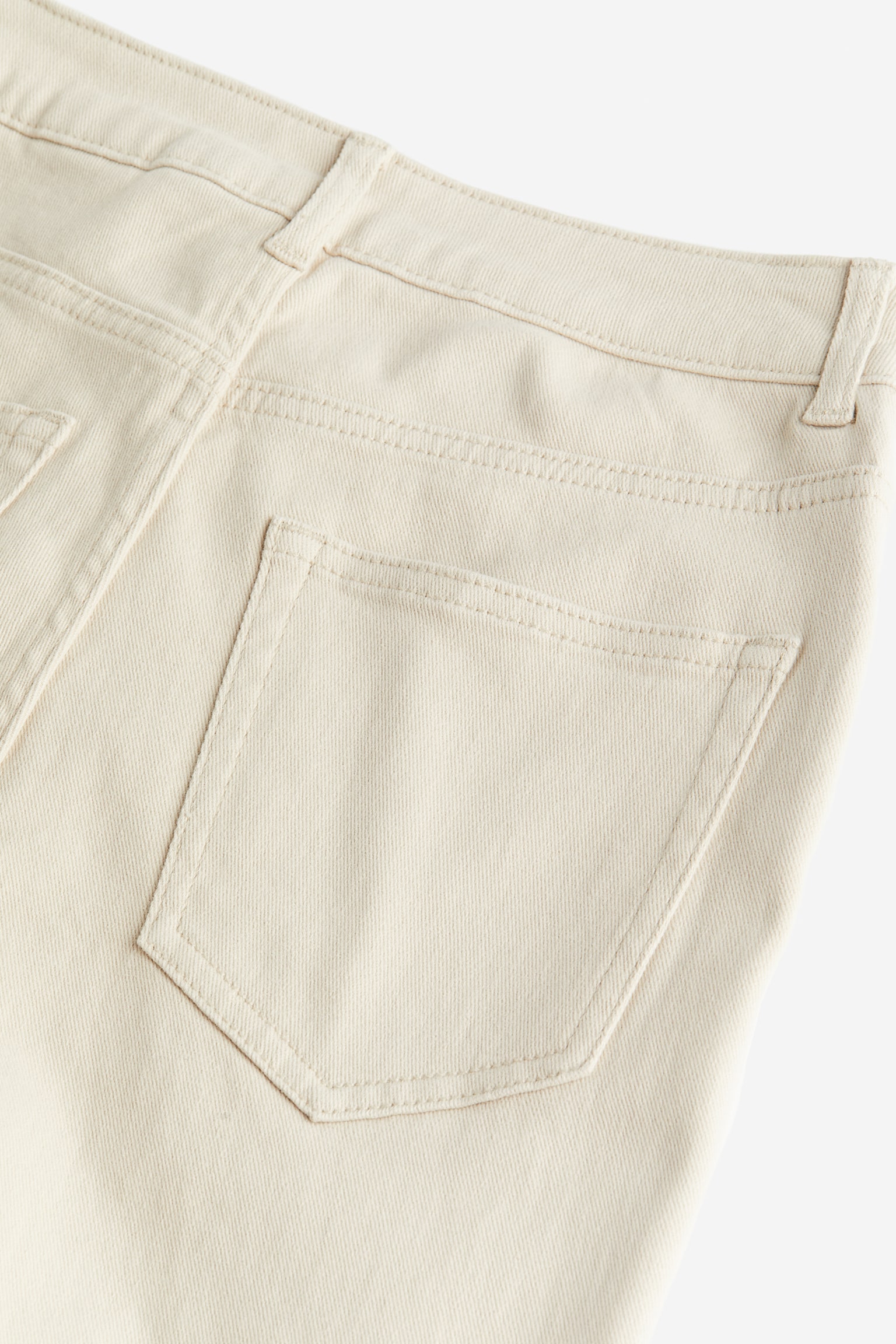 Flared Twill Pants - Light beige/Black/Grey/Light grey/Dark grey/Light grey/Light beige/Dark grey - 2