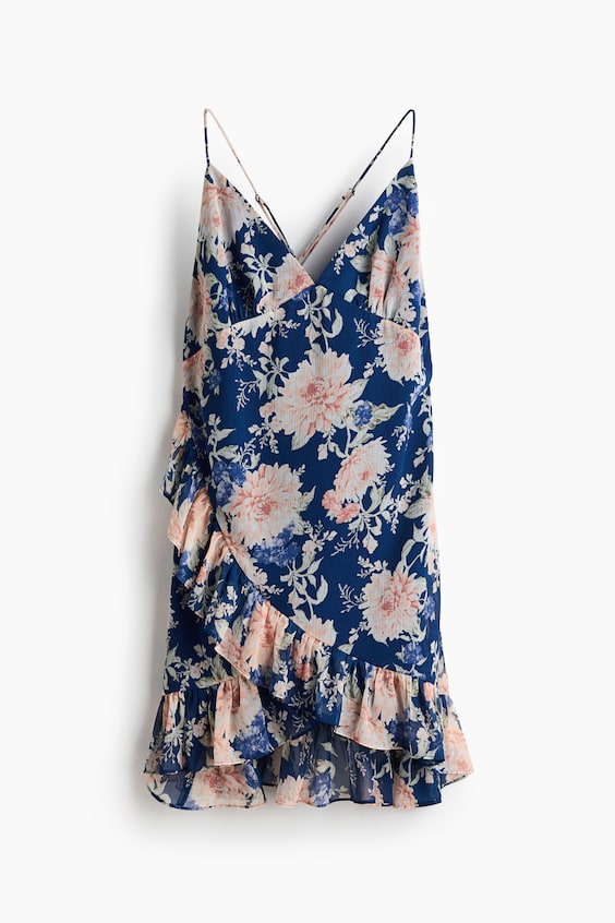 Женские платья H&M Ruffle-Trimmed Chiffon Dress