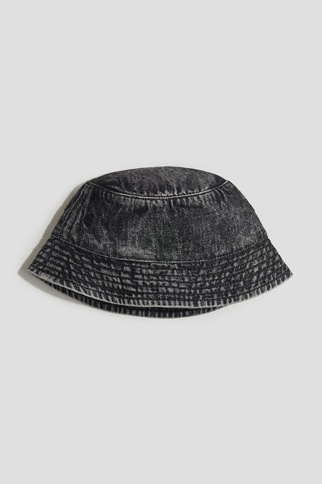 Bucket hat - Dark grey - 1