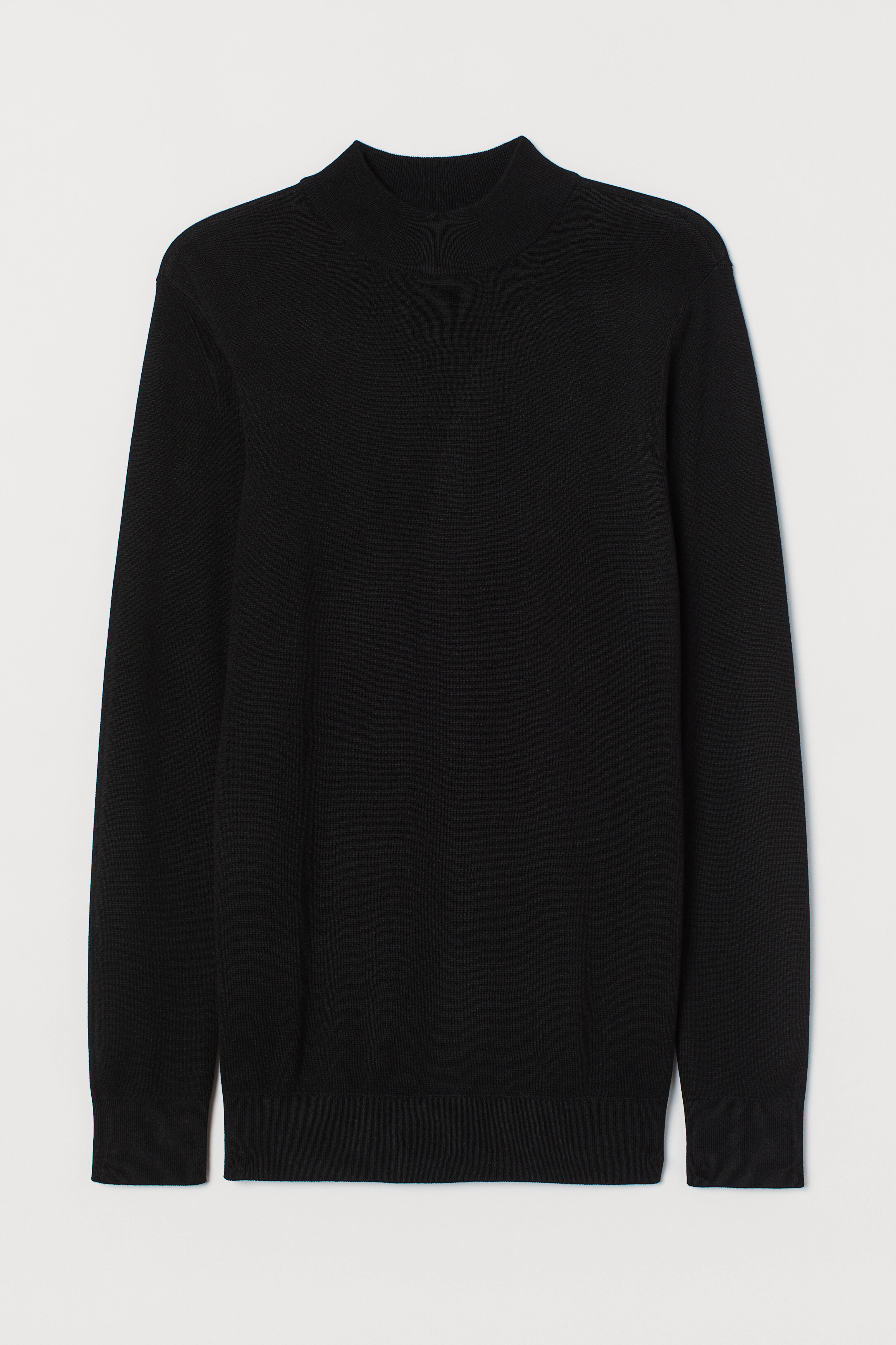 Pull col semi montant homme shops