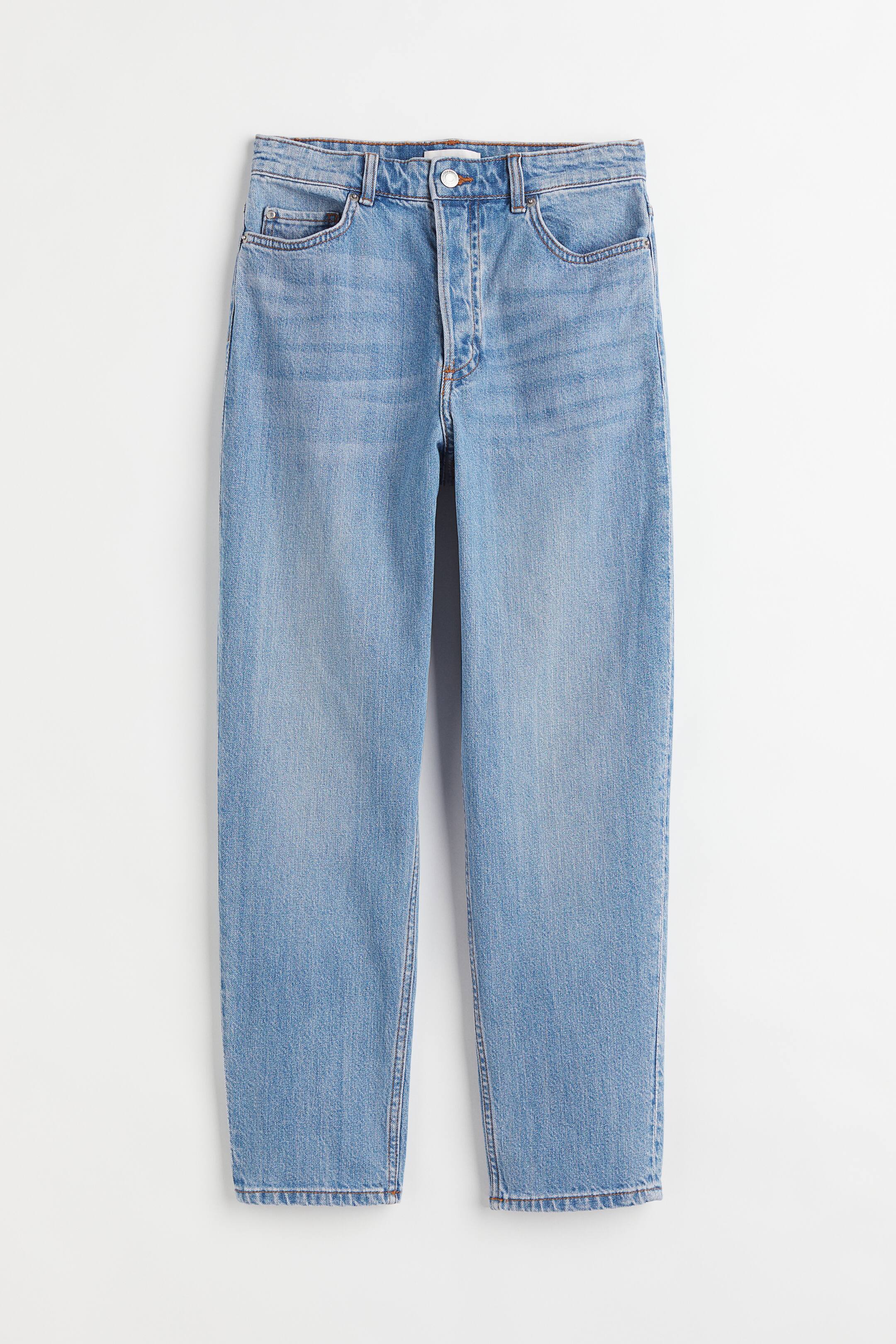 Agrandir l'image: Slim Mom Ankle Jeans - Bleu denim clair - FEMME | H&M FR 1